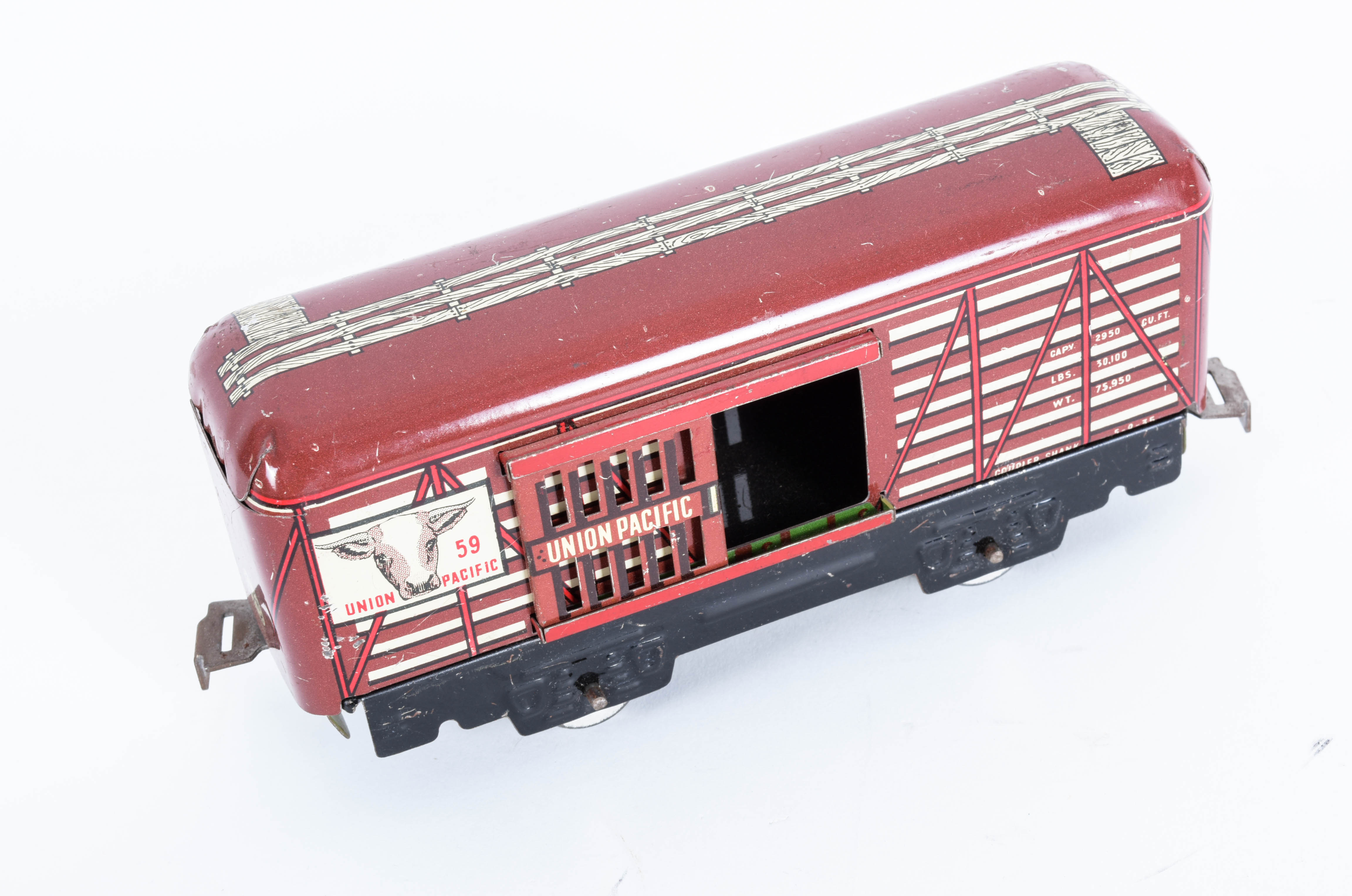 Vintage Marx Model Train Cars and Circuit Breaker