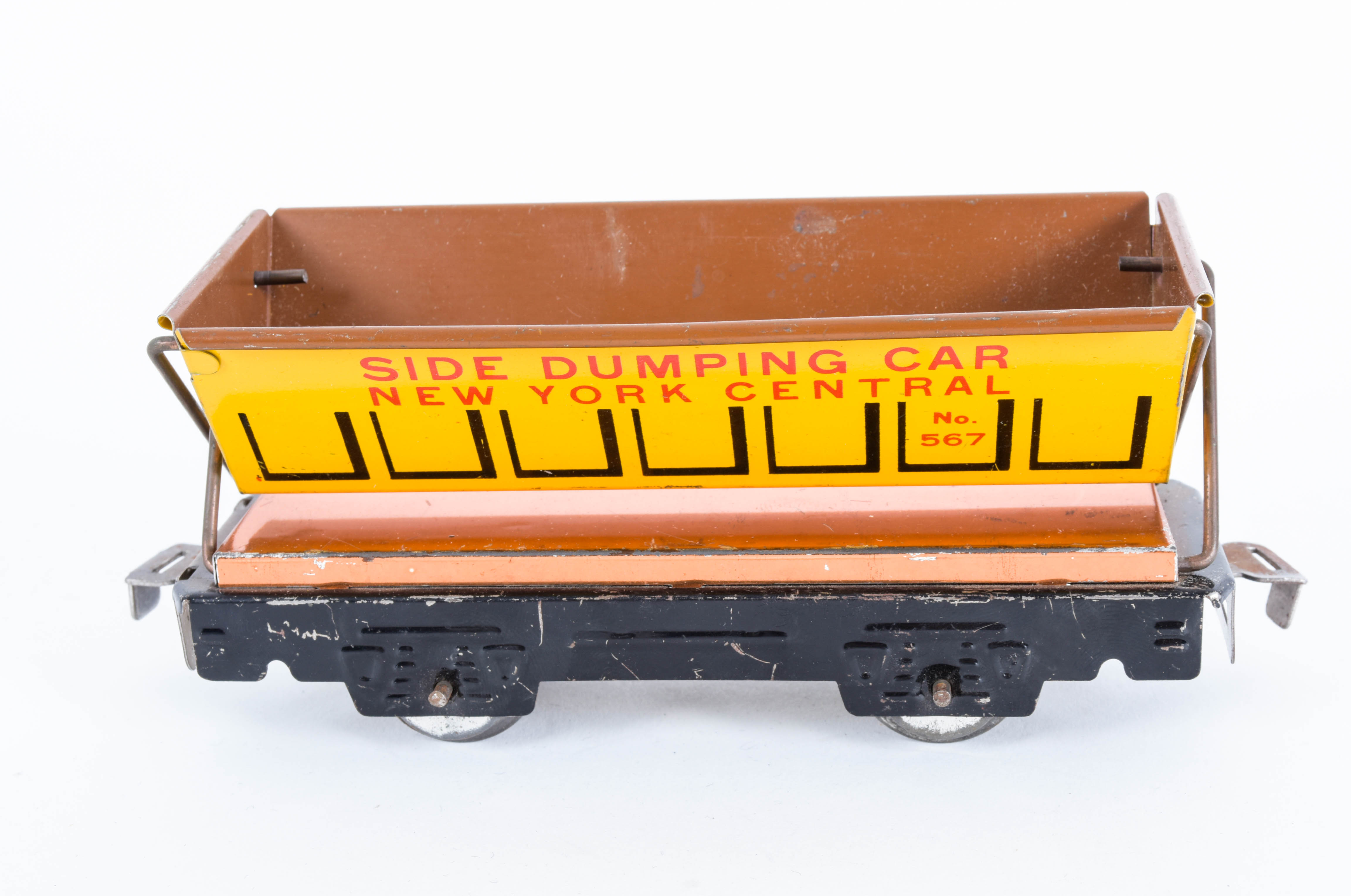 Vintage Marx Model Train Cars and Circuit Breaker