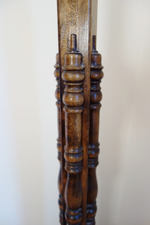 Vintage Wood Coat Rack