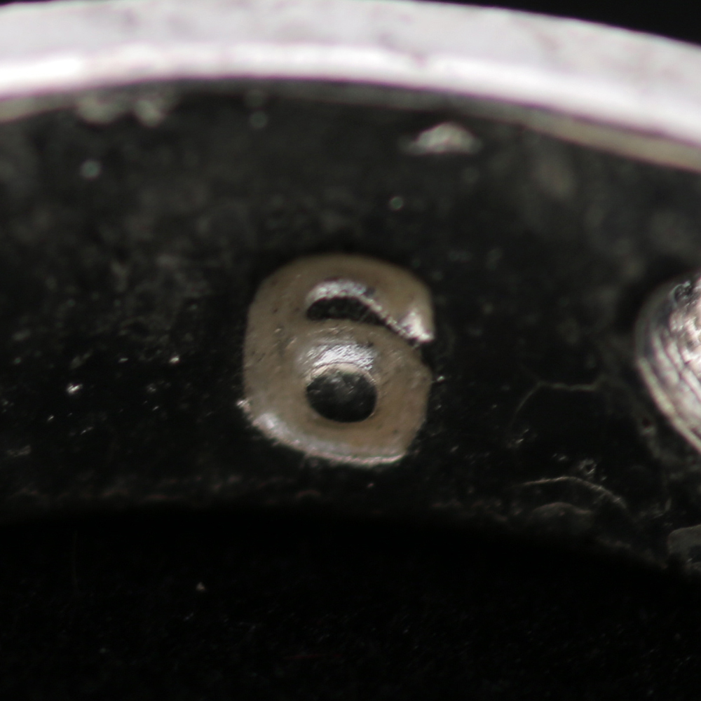 Silver Tone Heart Cut Ring