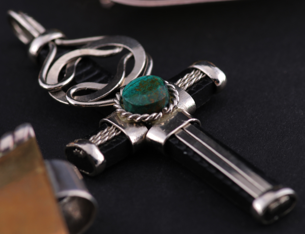 Assortment of Artisan Mixed Metal and Gemstone Jewelry