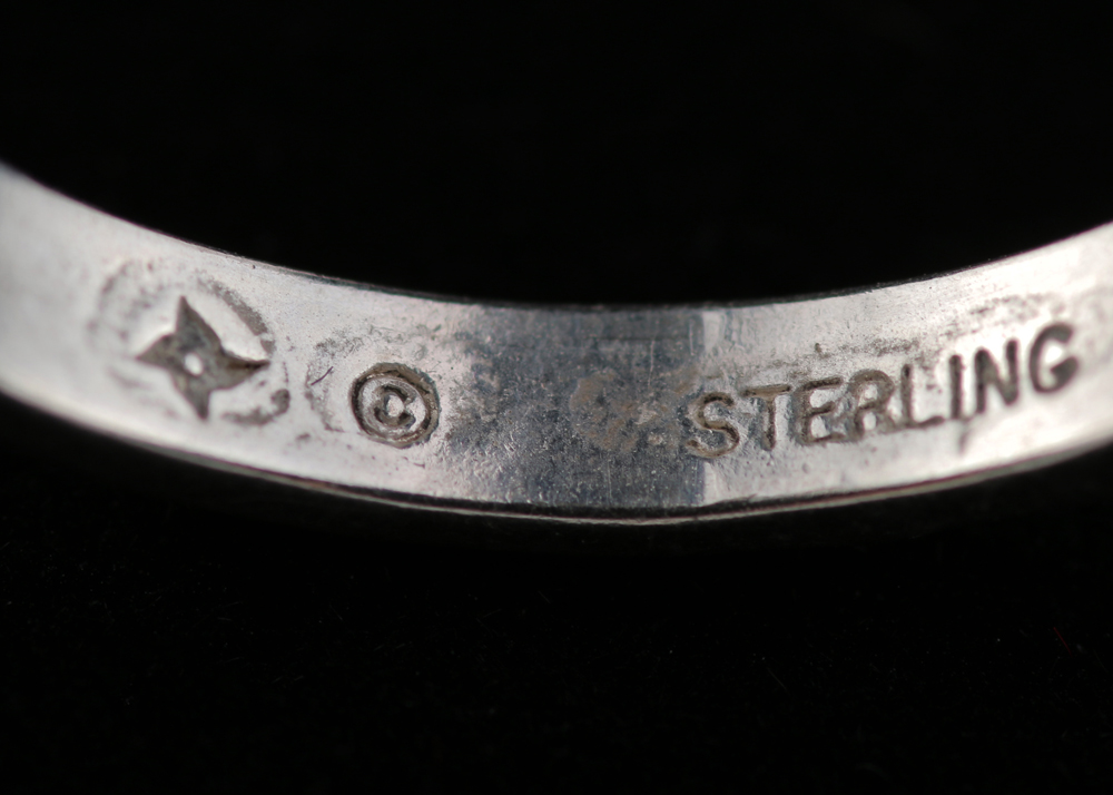 Sterling Silver, Labrodorite, and Feldspar Rings