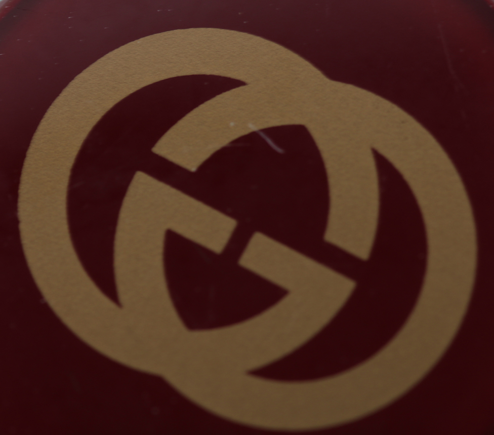 Vintage 1980s Gucci Stack Watch with Lizard Band 2000QL