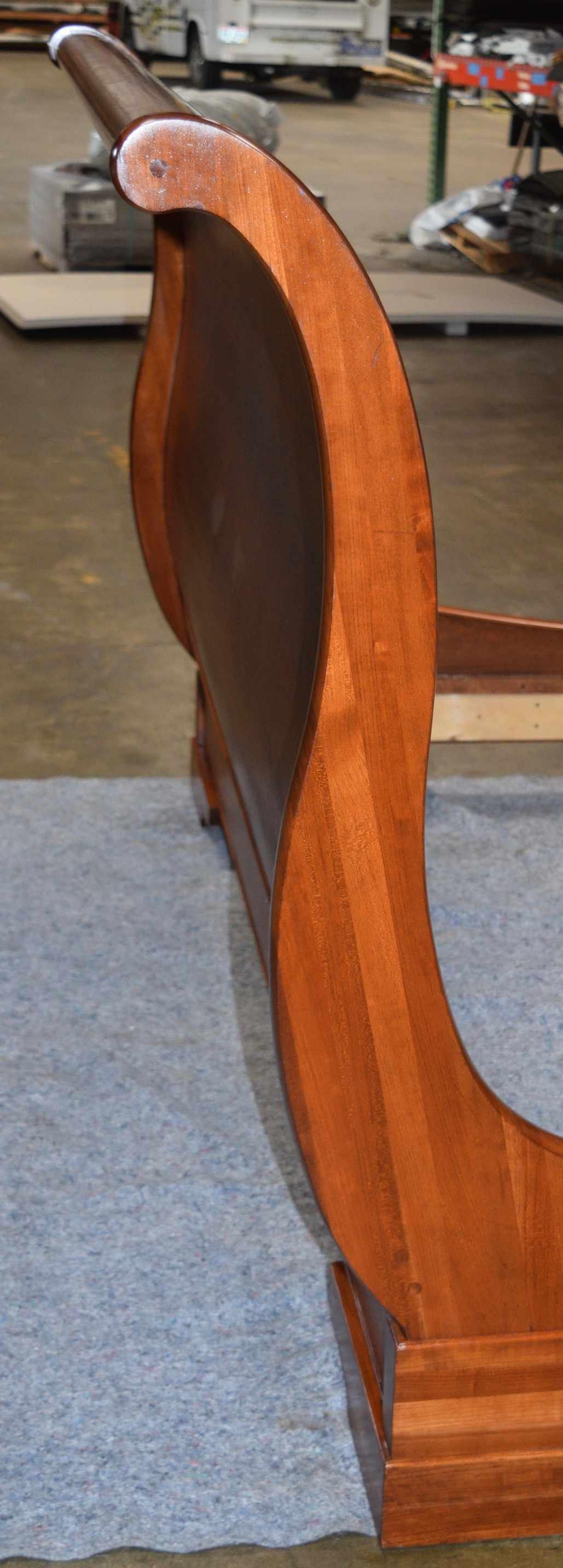 Restoration Hardware 'Marston' King Size Sleigh Bed