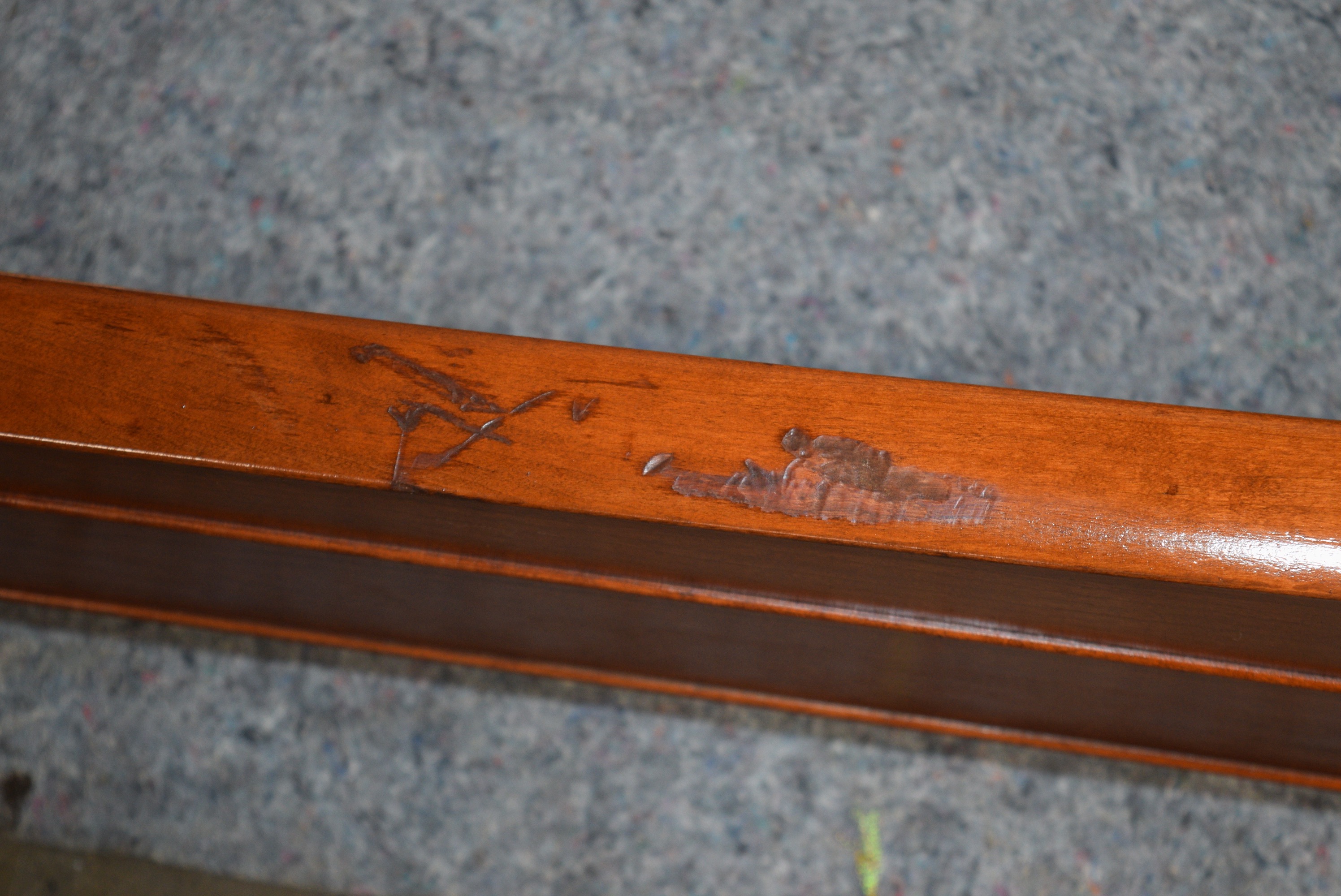 Restoration Hardware 'Marston' King Size Sleigh Bed