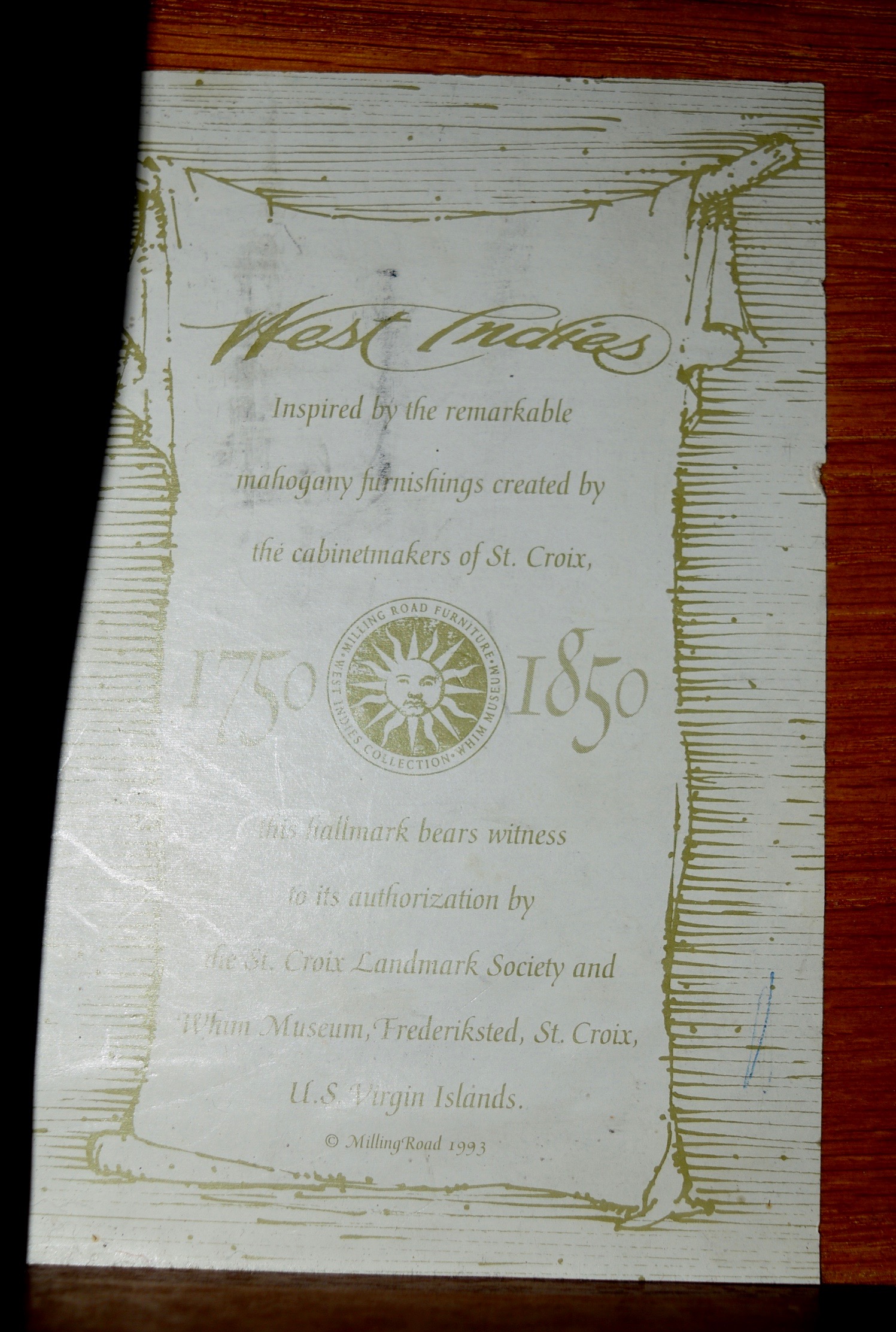 Baker Furniture Milling Road Entertainment Cabinet