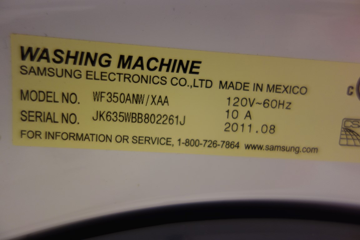 Samsung VRT Steam Washer & Dryer Set