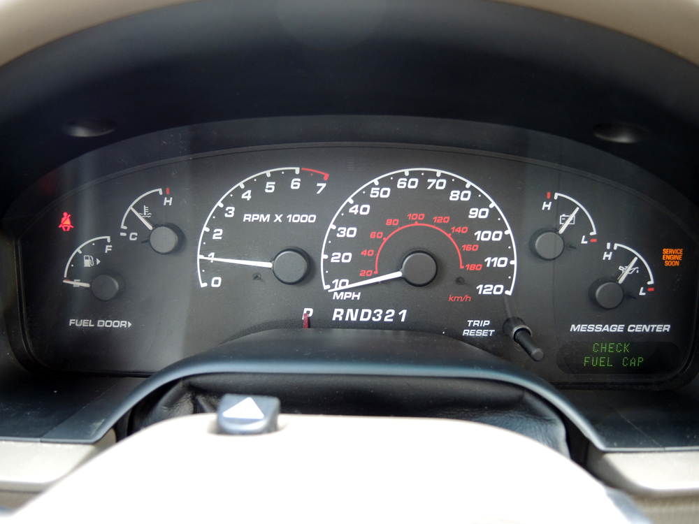 2002 4WD Ford Explorer Limited with 3rd Row Seating and V-8 Engine