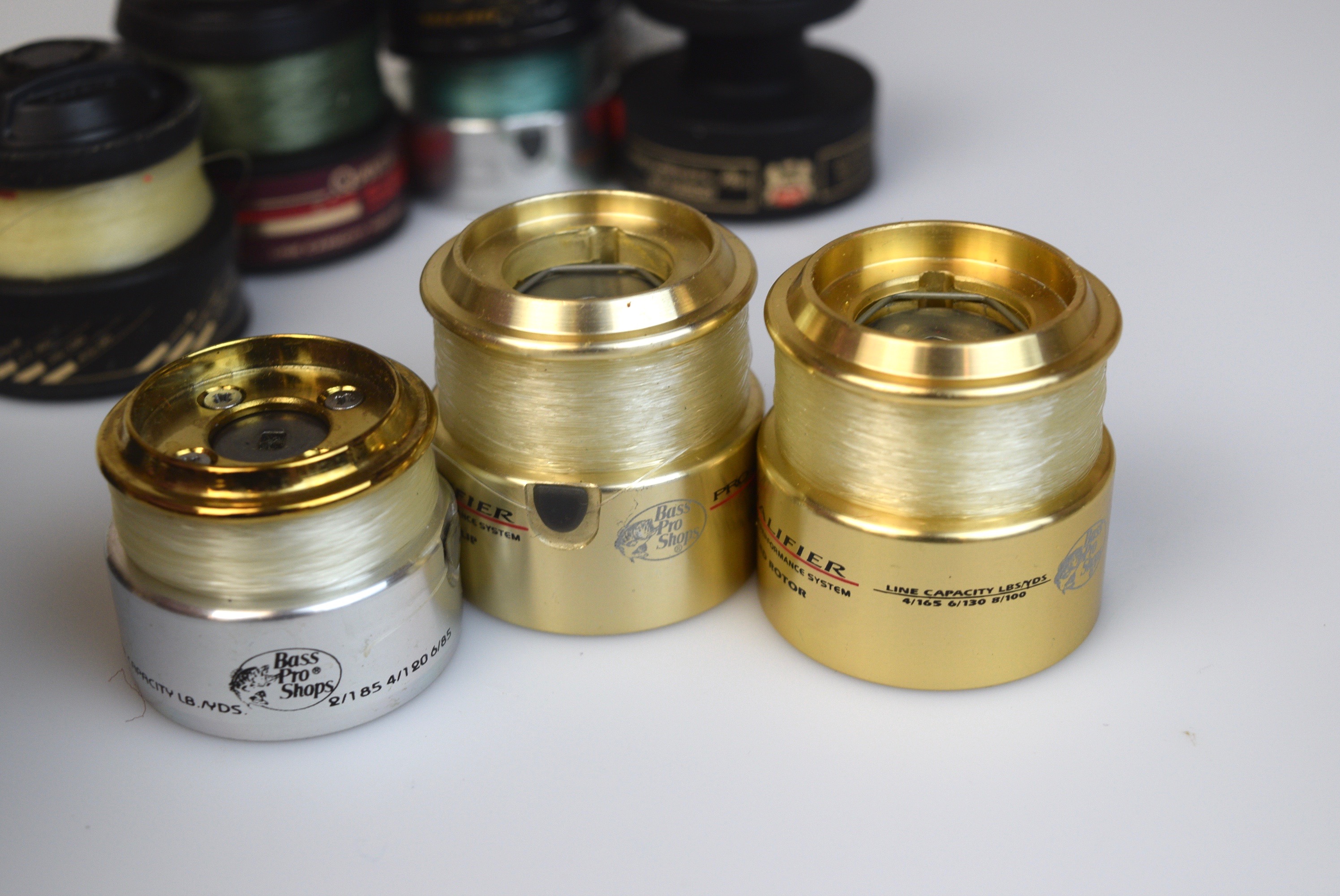 Bass Pro and Shimano Fishing Reels