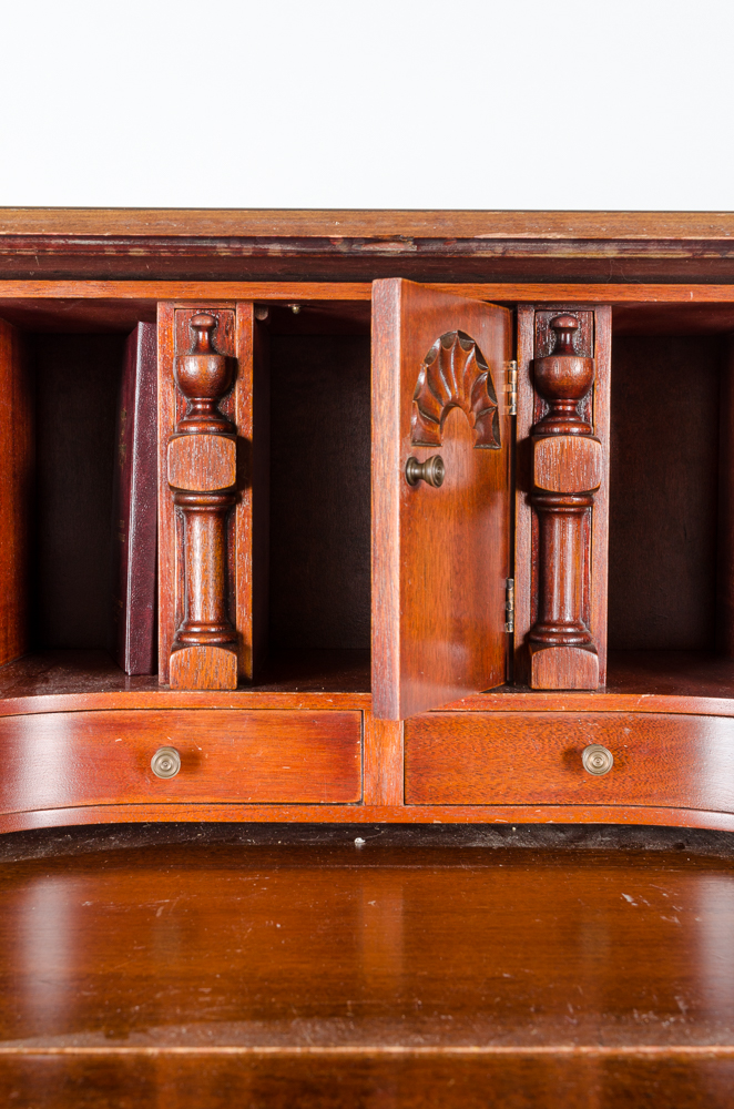 Antique Chest Of Drawers With Fold Out Table