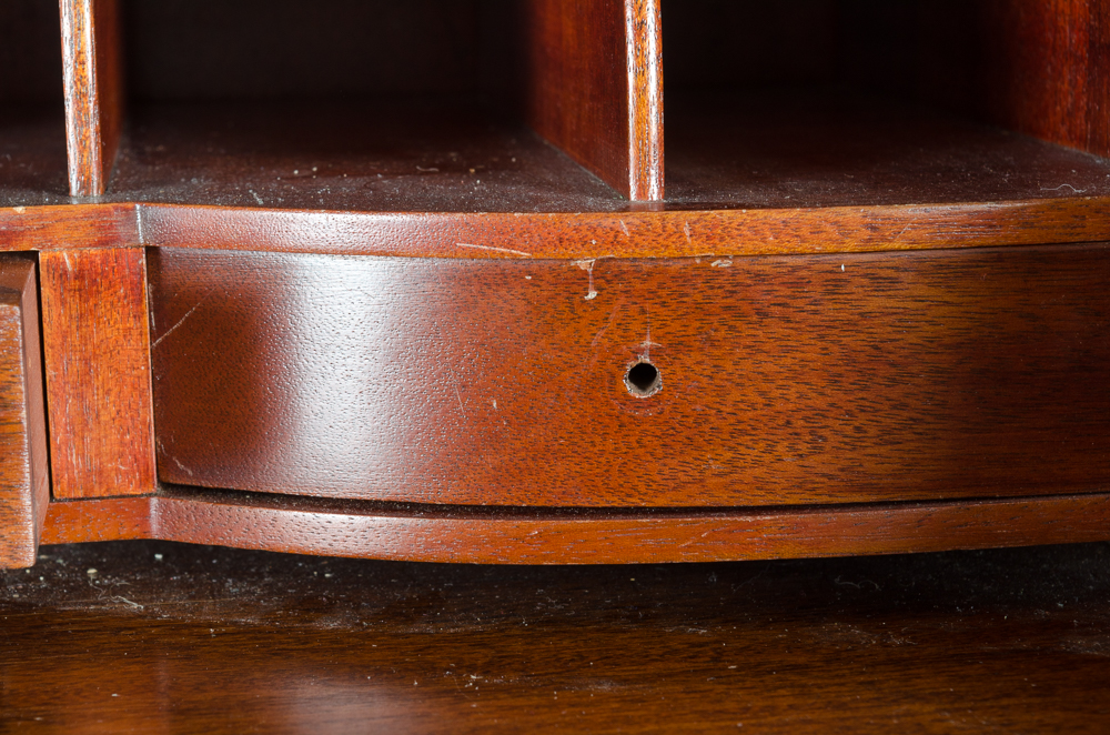 Antique Chest Of Drawers With Fold Out Table