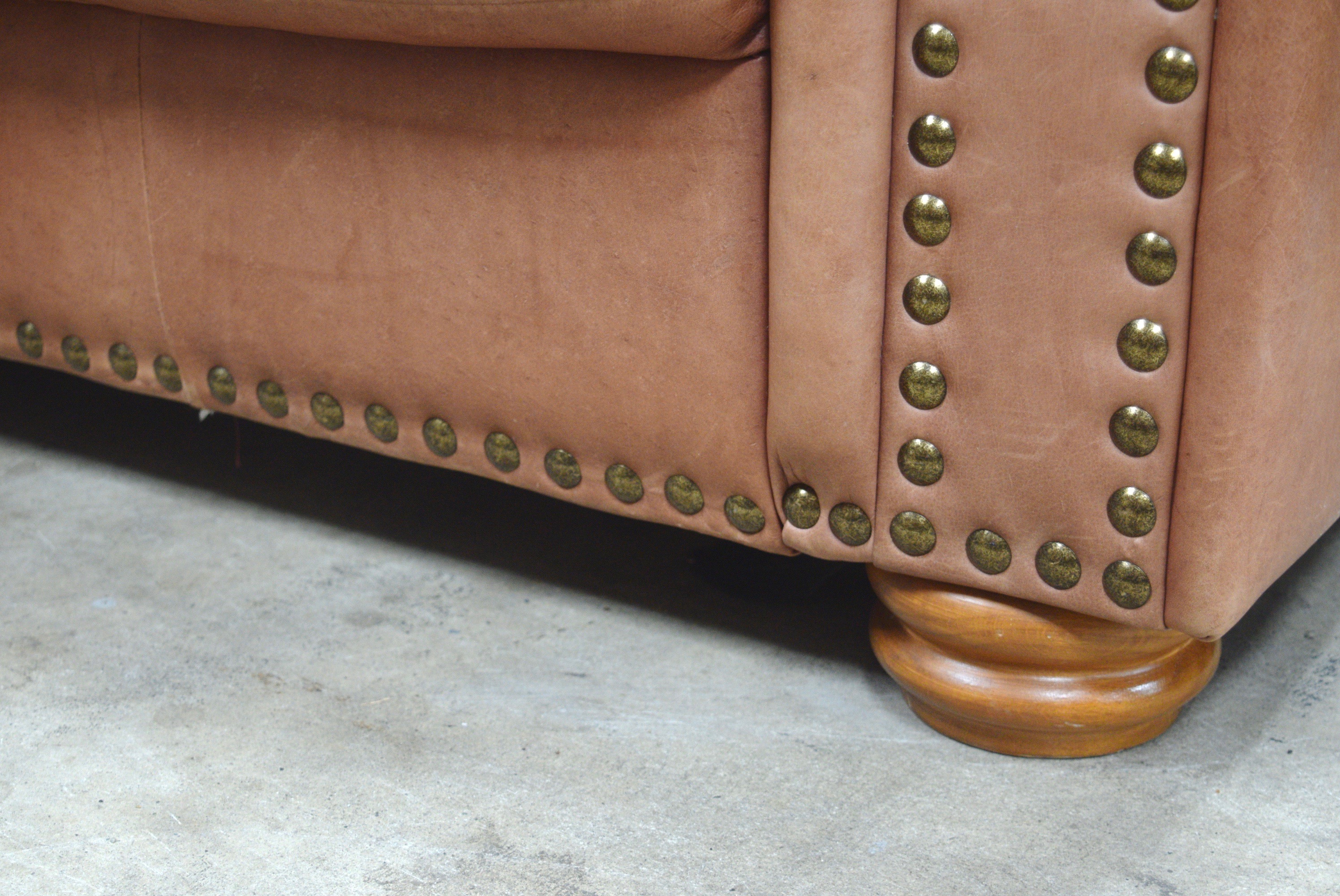 Brown Leather Armchair