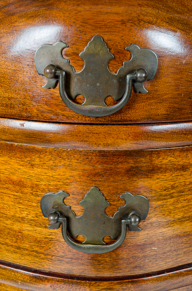 Antique Chest Of Drawers With Fold Out Table