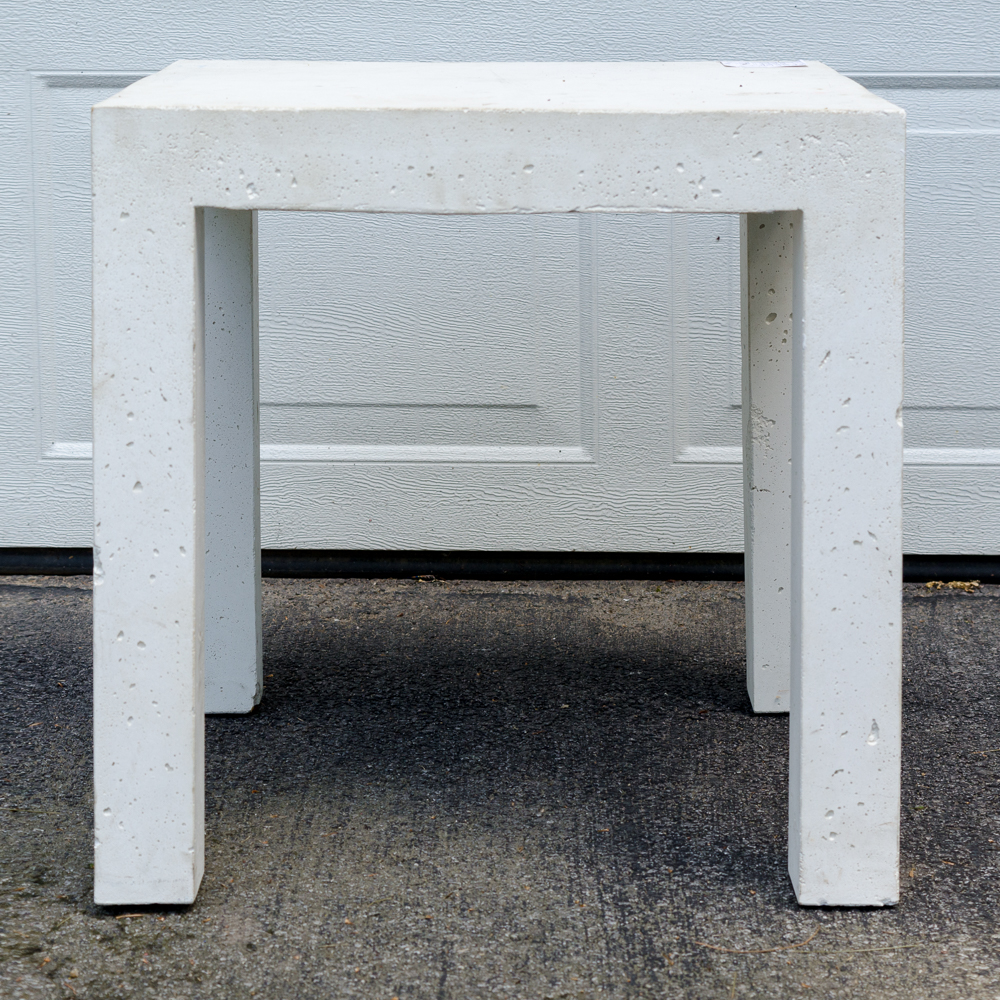 Dana Scinto Cast Concrete Parson Table