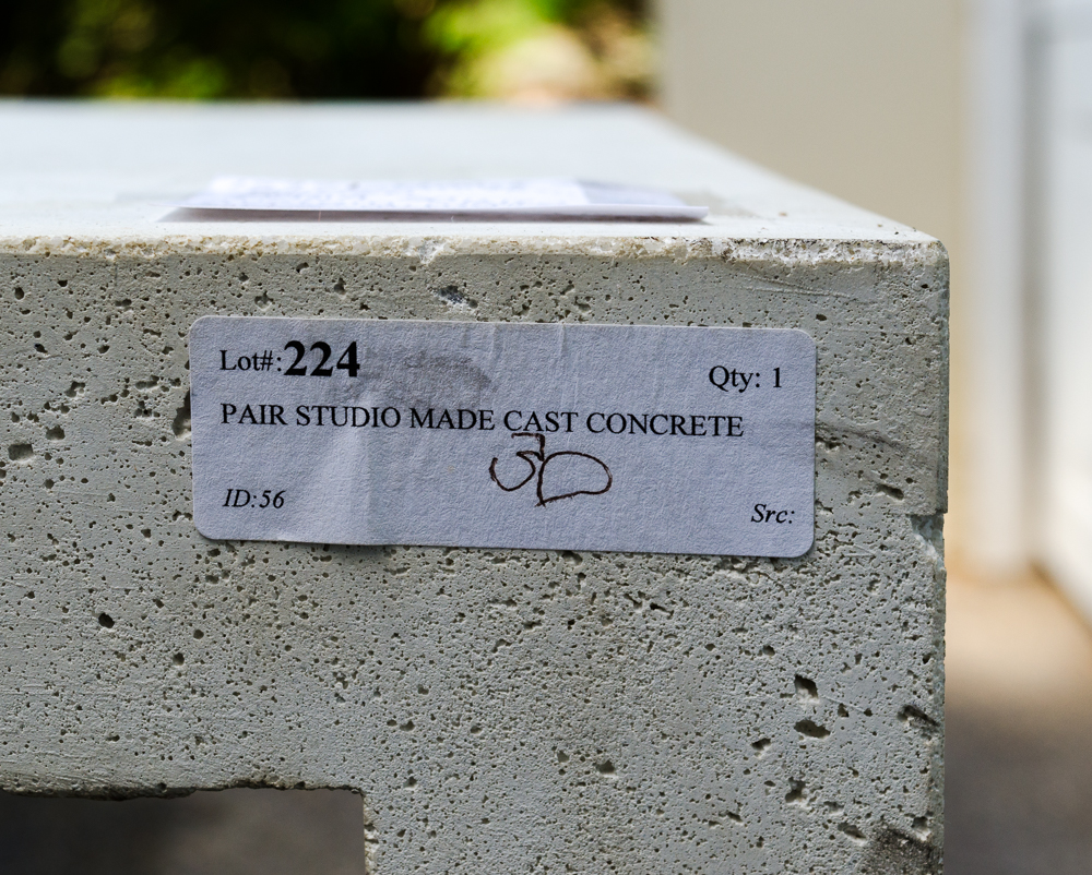 Dana Scinto Cast Concrete Parson Table