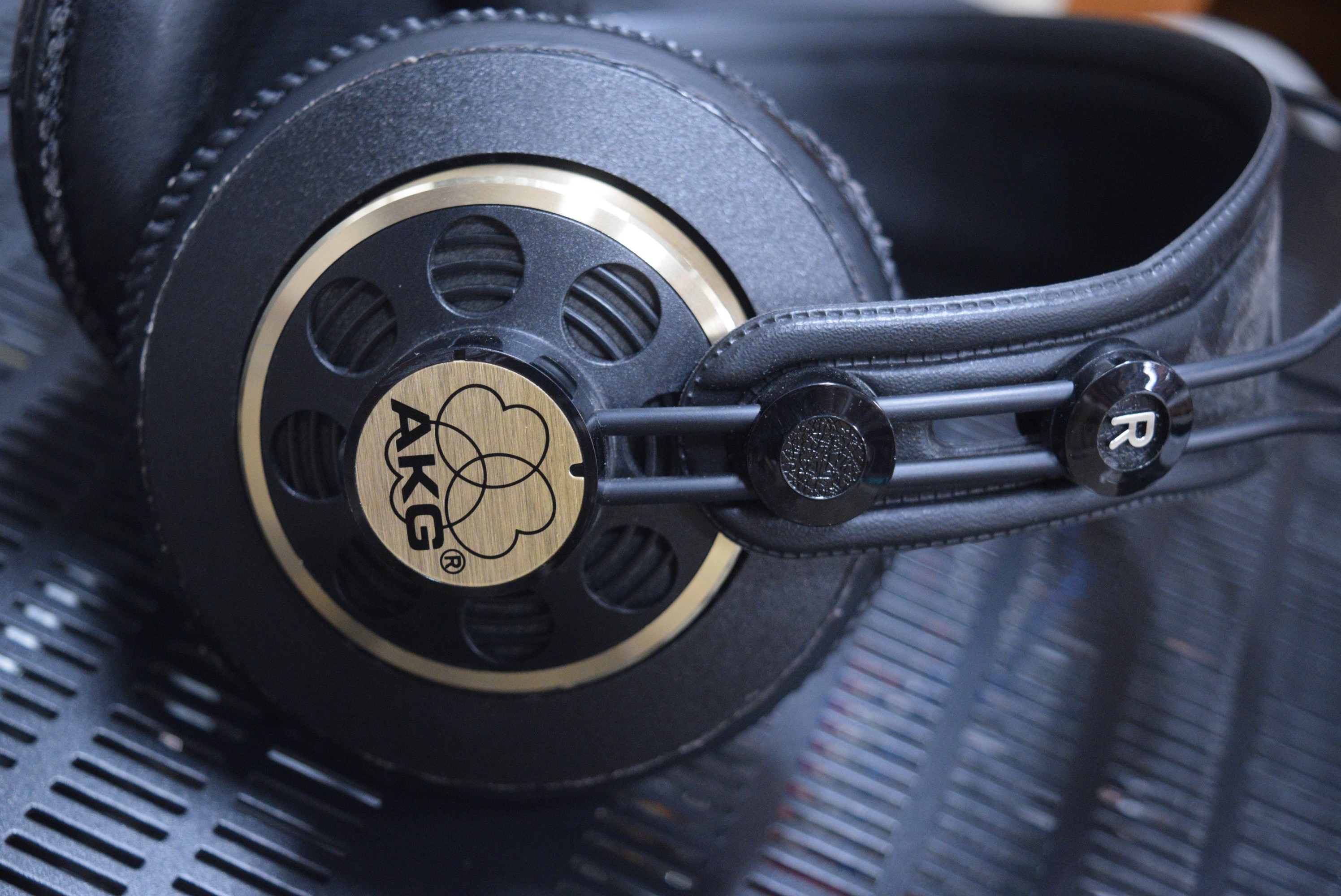 Sony FM-AM Stereo Receiver and AKG Headphones