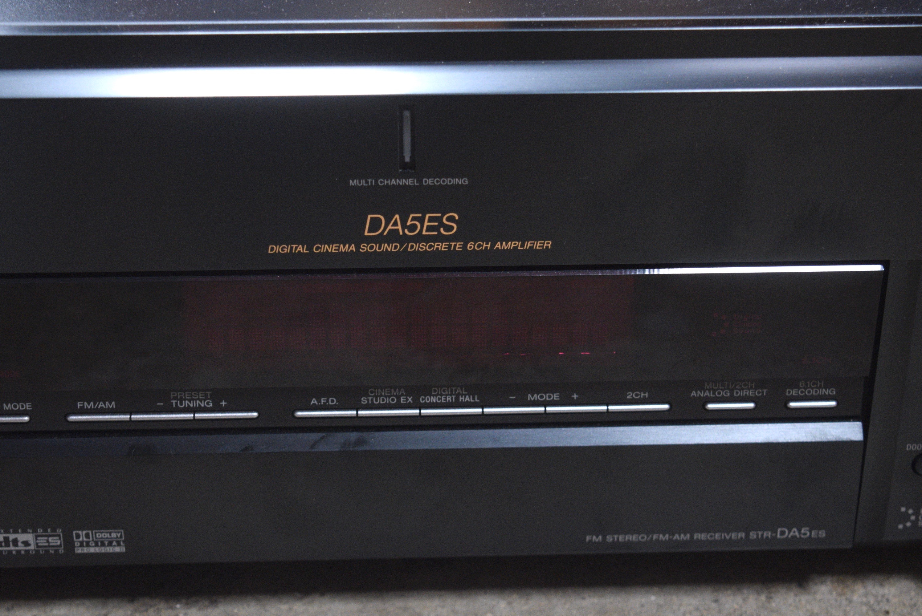 Sony FM-AM Stereo Receiver and AKG Headphones