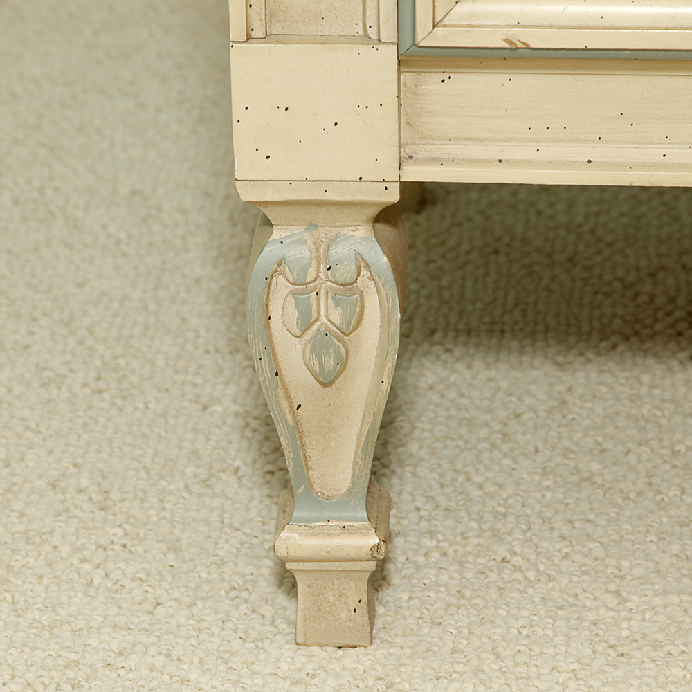 Dixie French Provincial Two-Drawer Nightstand