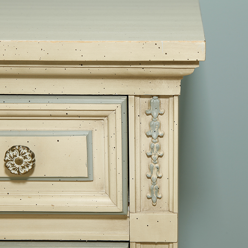 Dixie French Provincial Two-Drawer Nightstand