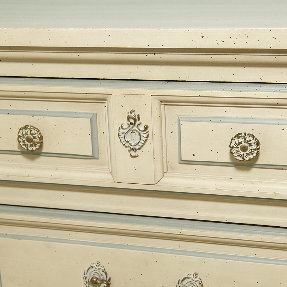 Dixie French Provincial Two-Drawer Nightstand