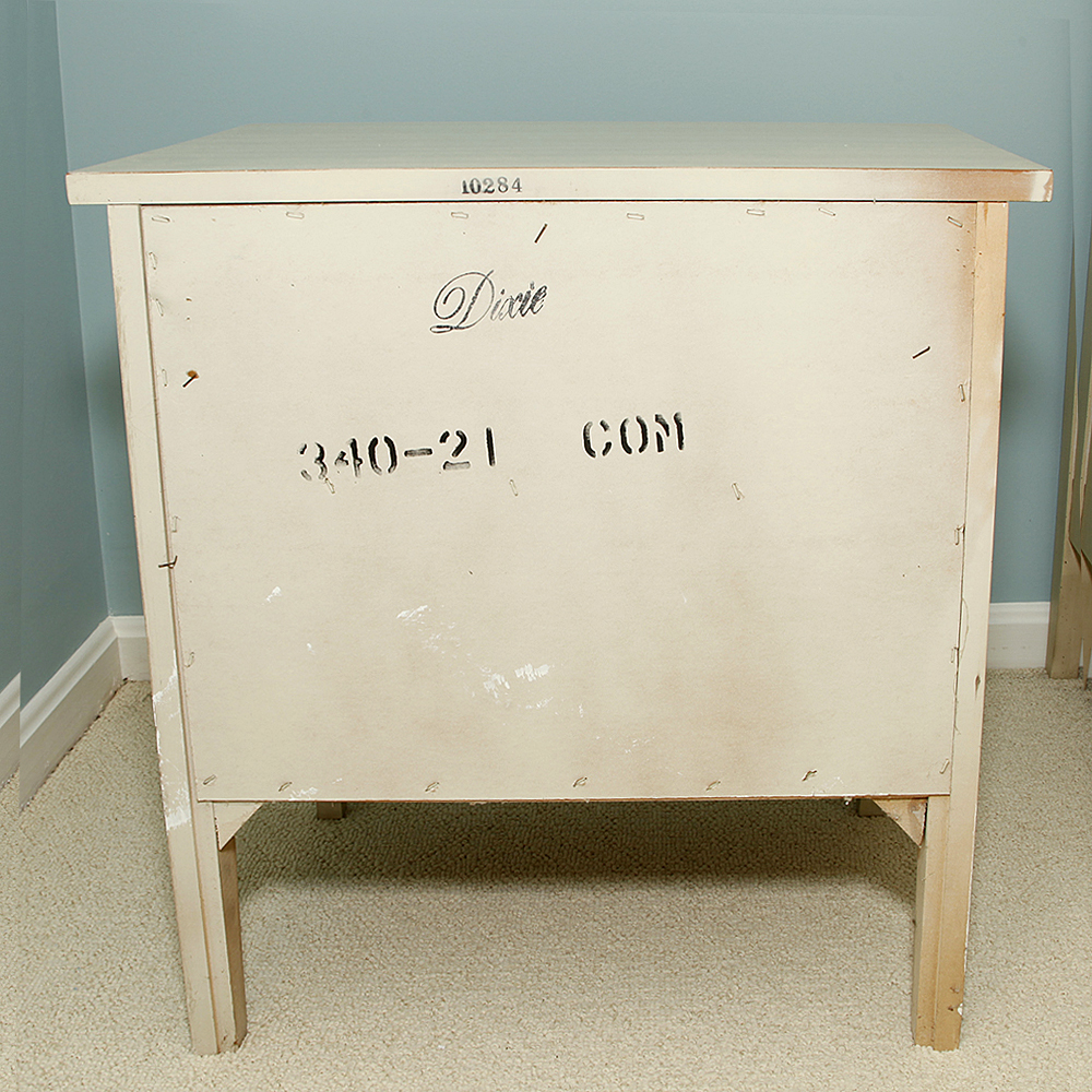 Dixie French Provincial Two-Drawer Nightstand