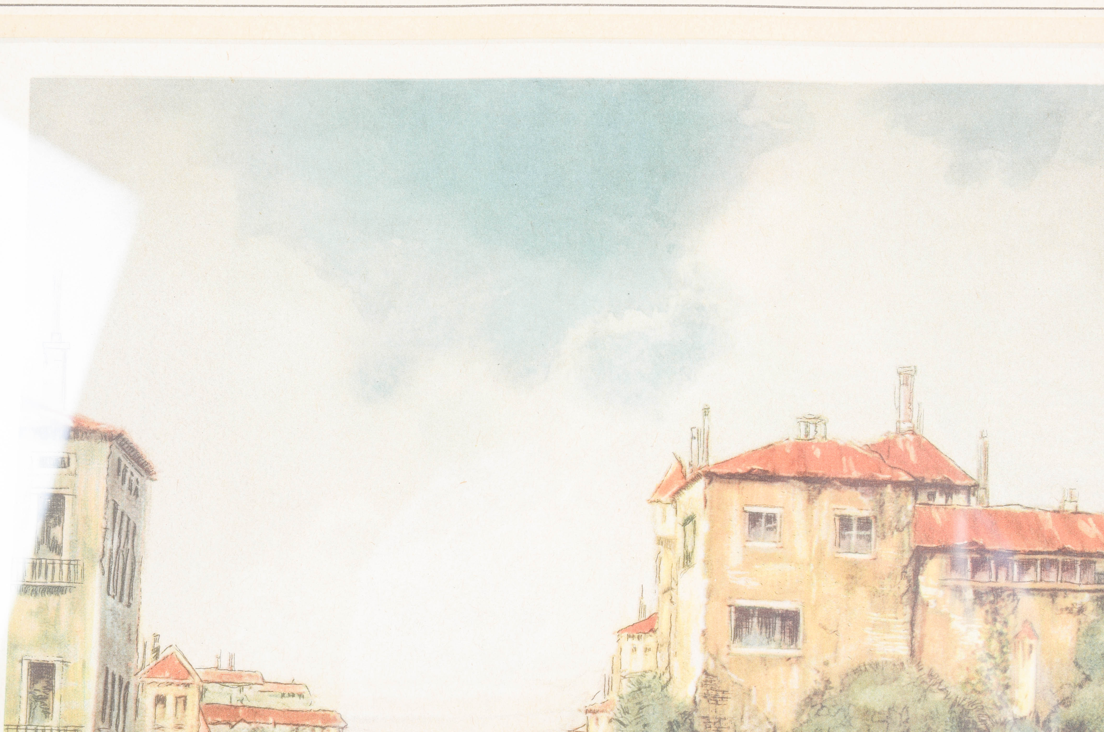 Venice Scene Print by Claude Dorval