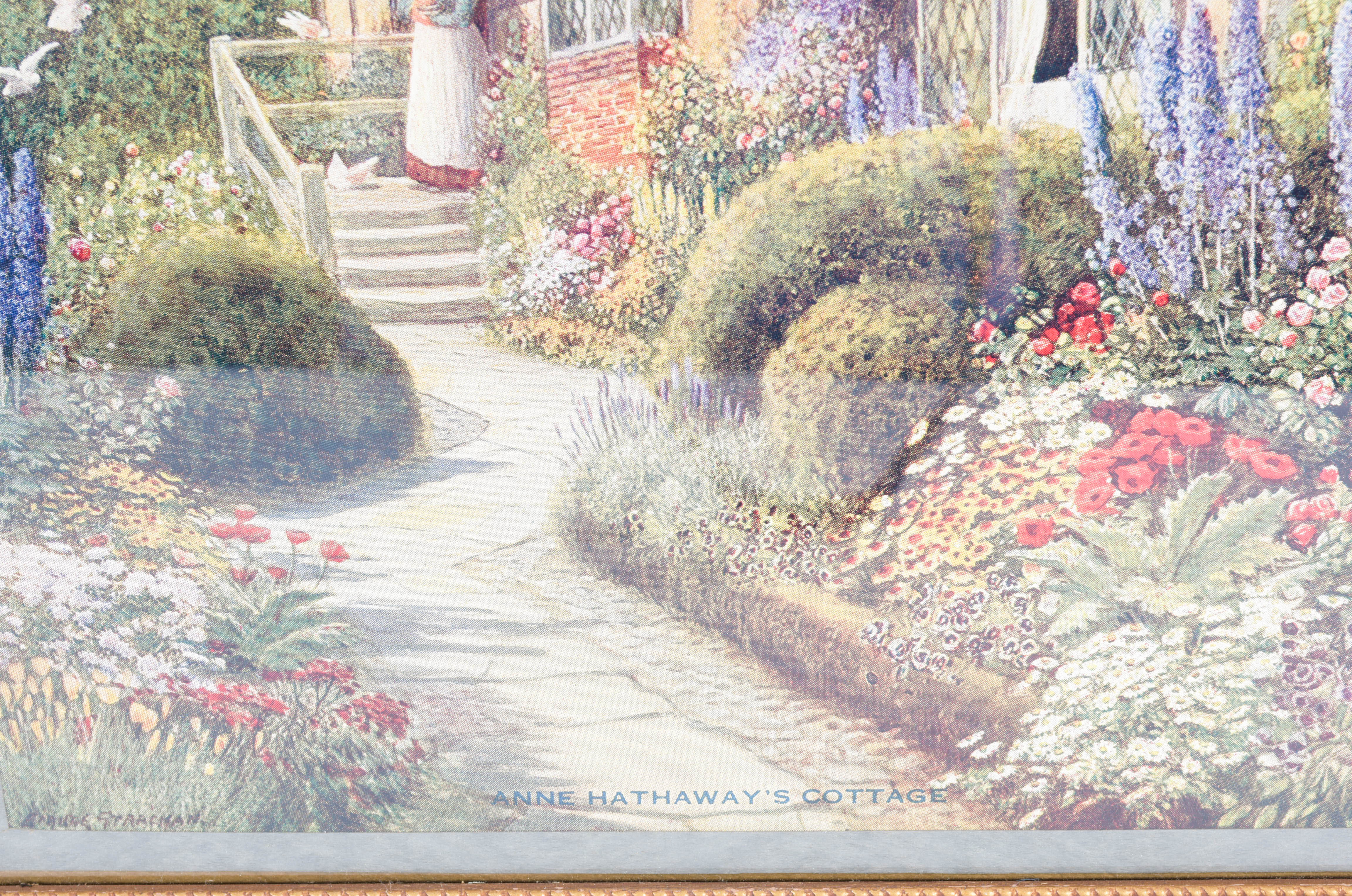 Vintage Print, "Anne Hathaway's Cottage"