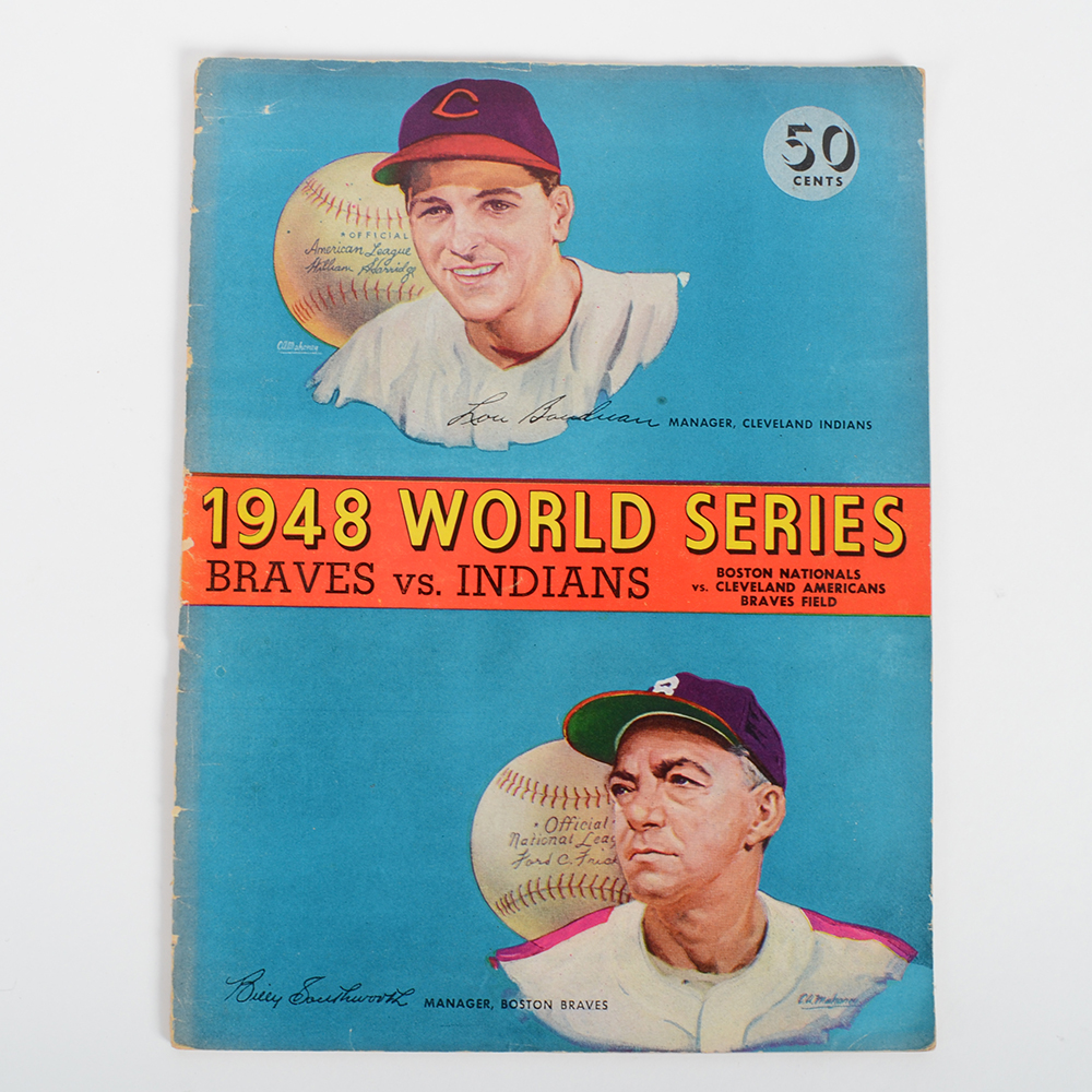 1948 World Series Program