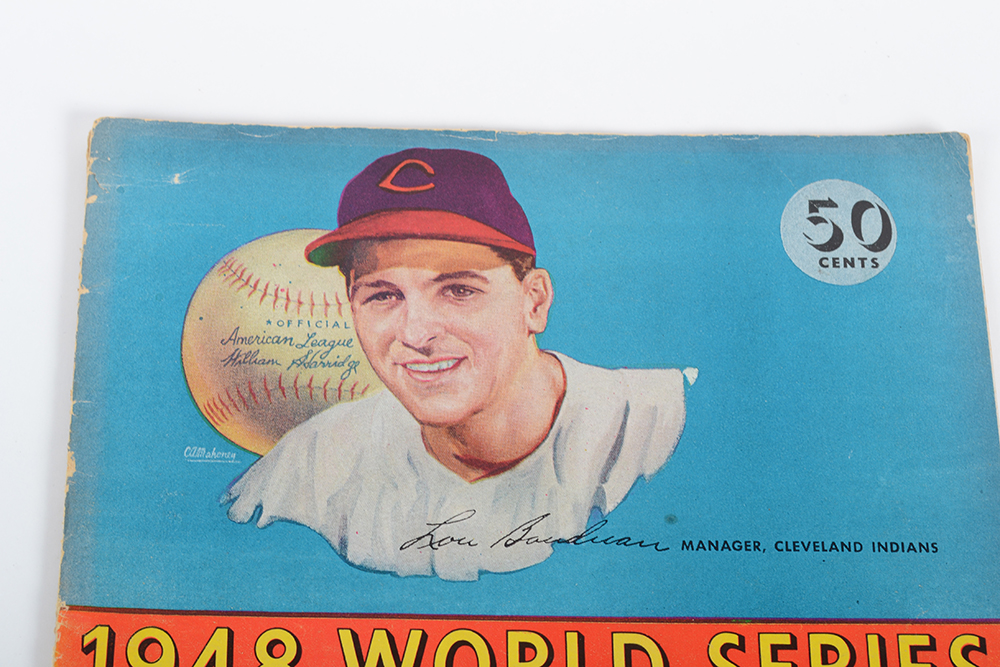 1948 World Series Program