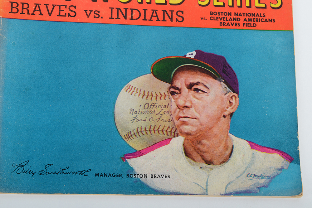 1948 World Series Program