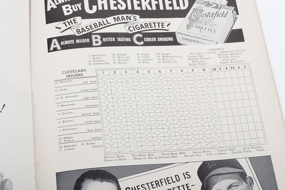1948 World Series Program