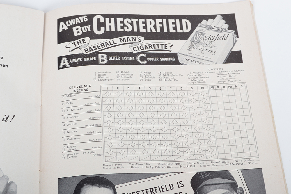 1948 World Series Program