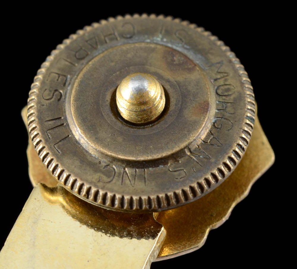 Vintage 10K Yellow Gold Lion's Club Presidential Lapel Pin