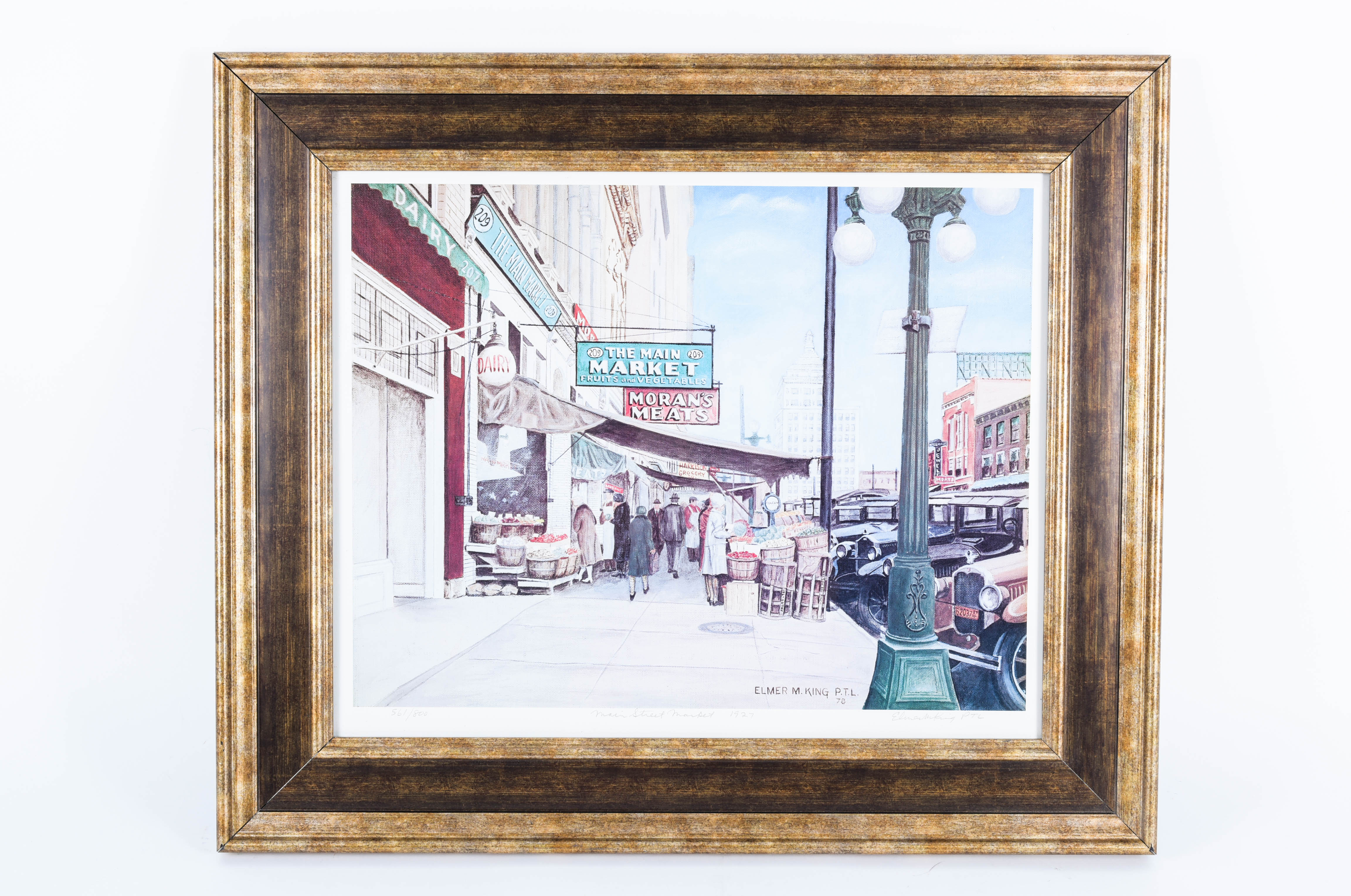 Elmer King Lithograph