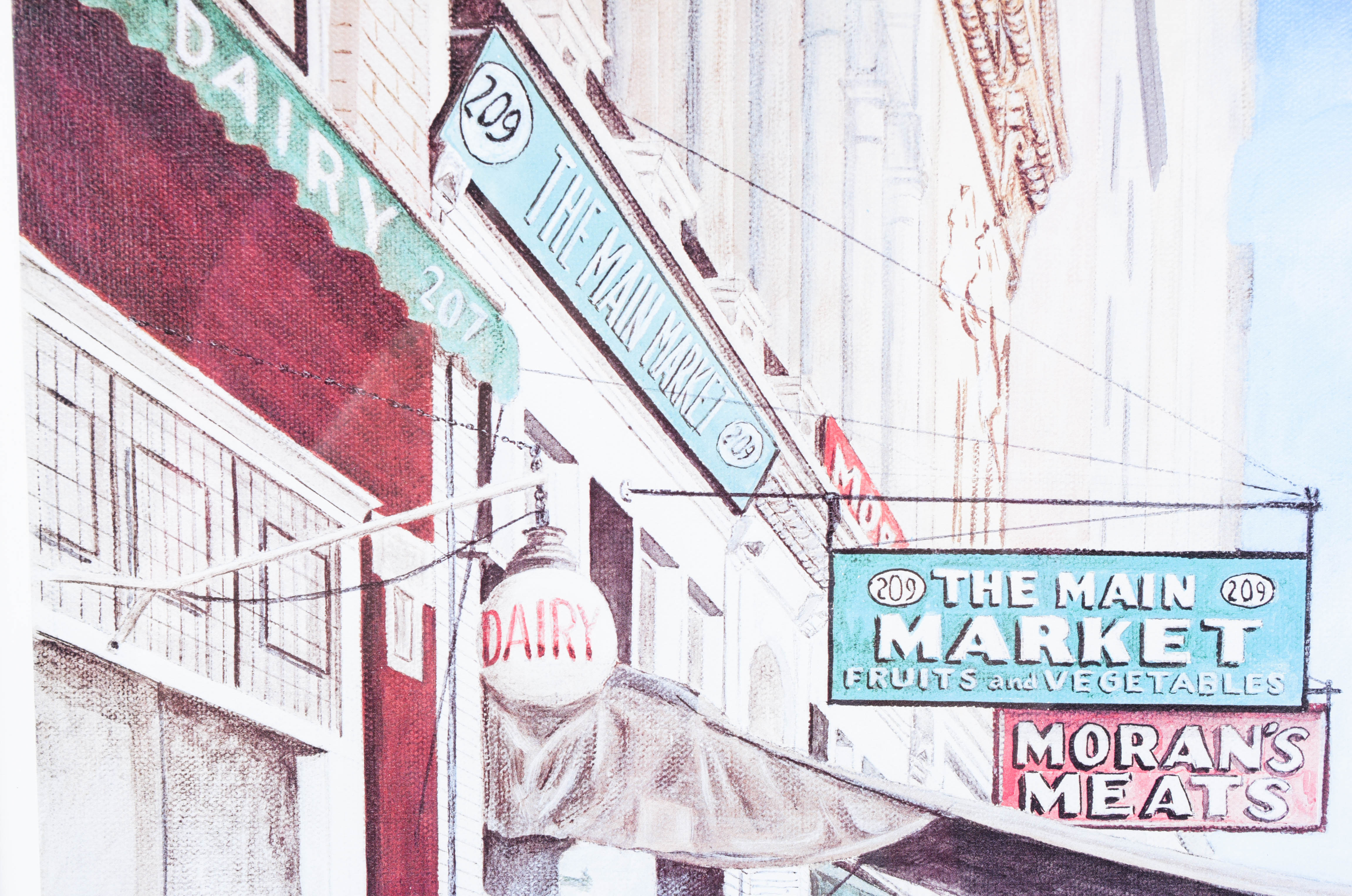 Elmer King Lithograph