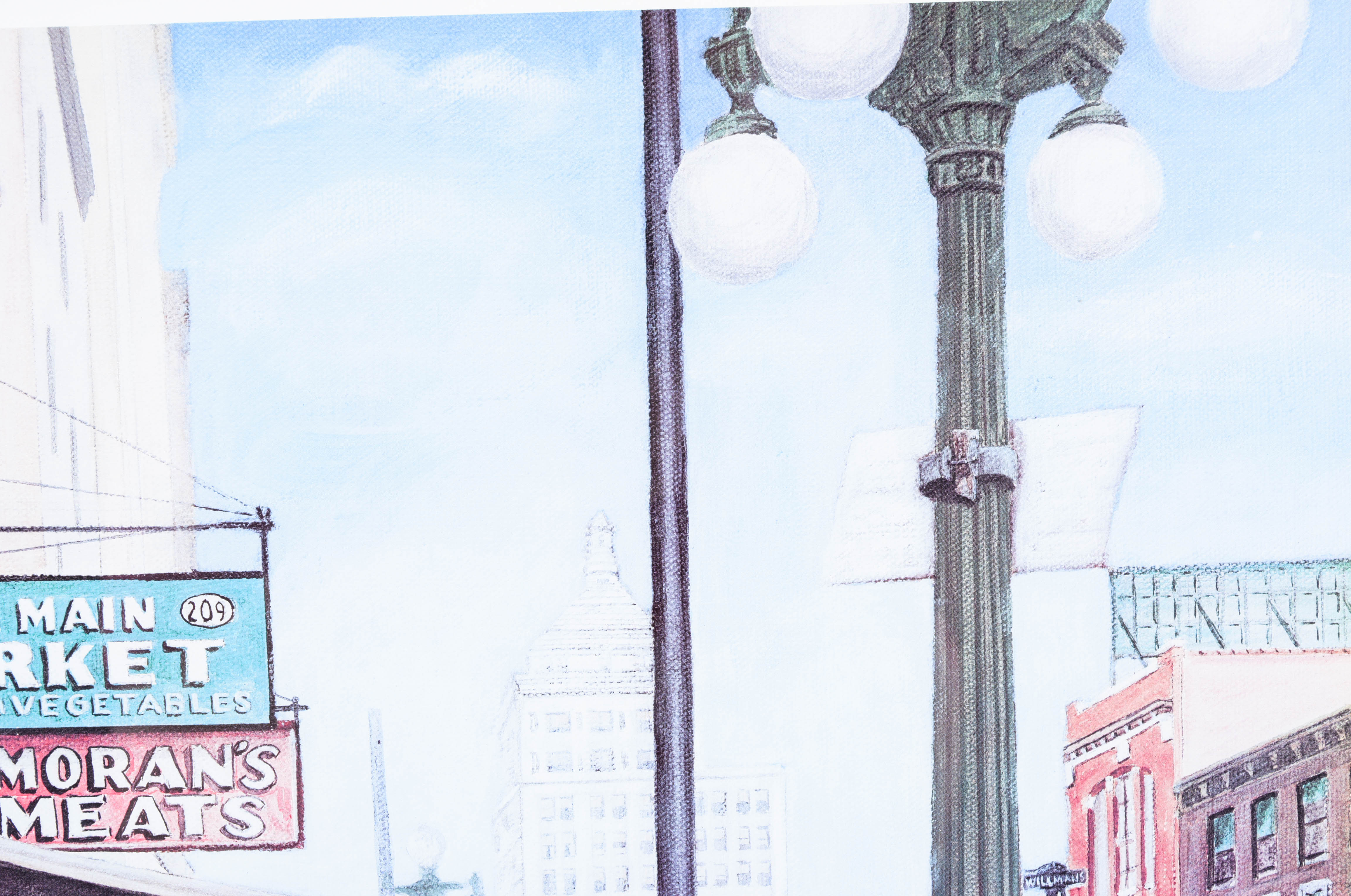 Elmer King Lithograph