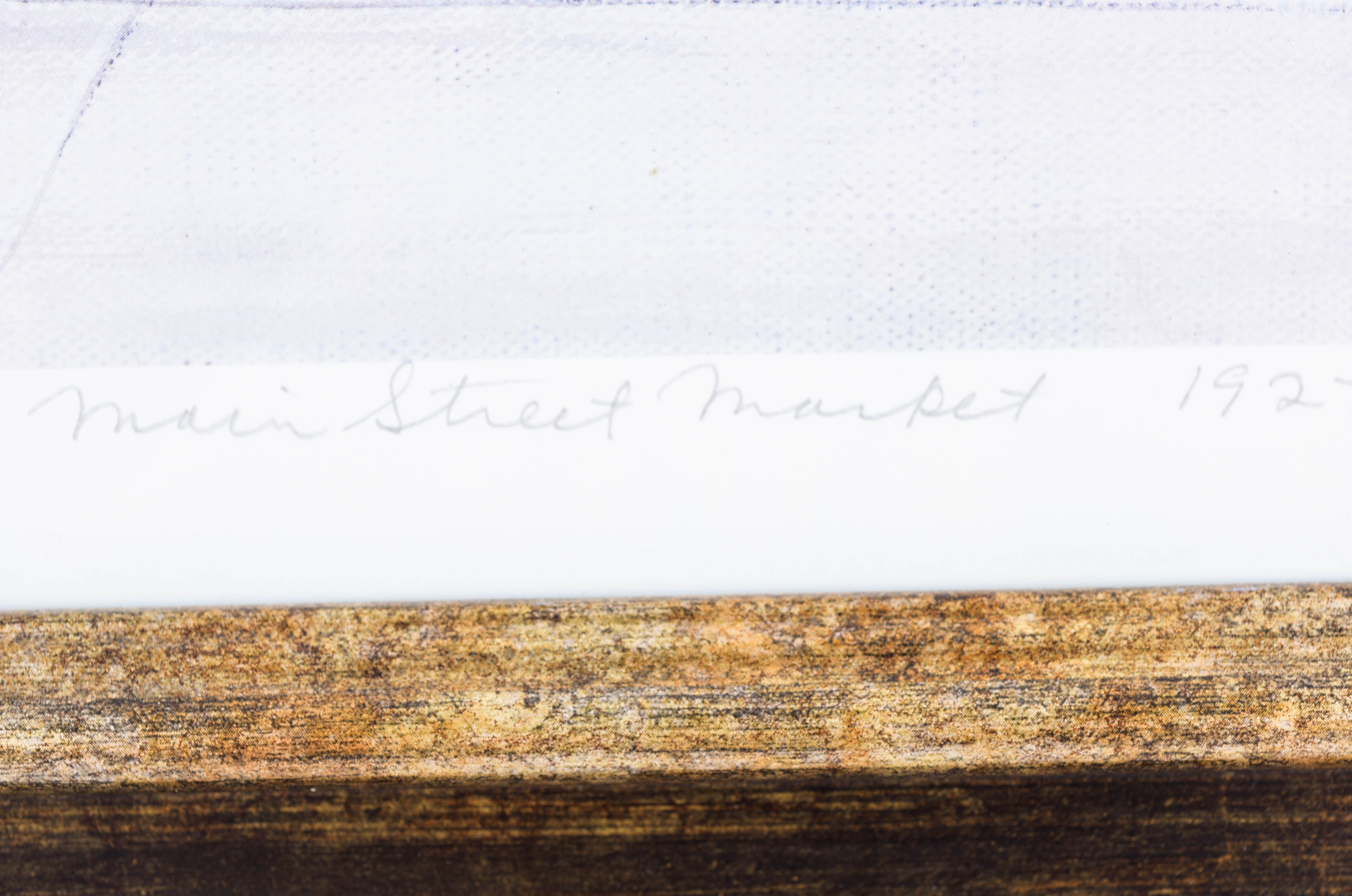 Elmer King Lithograph