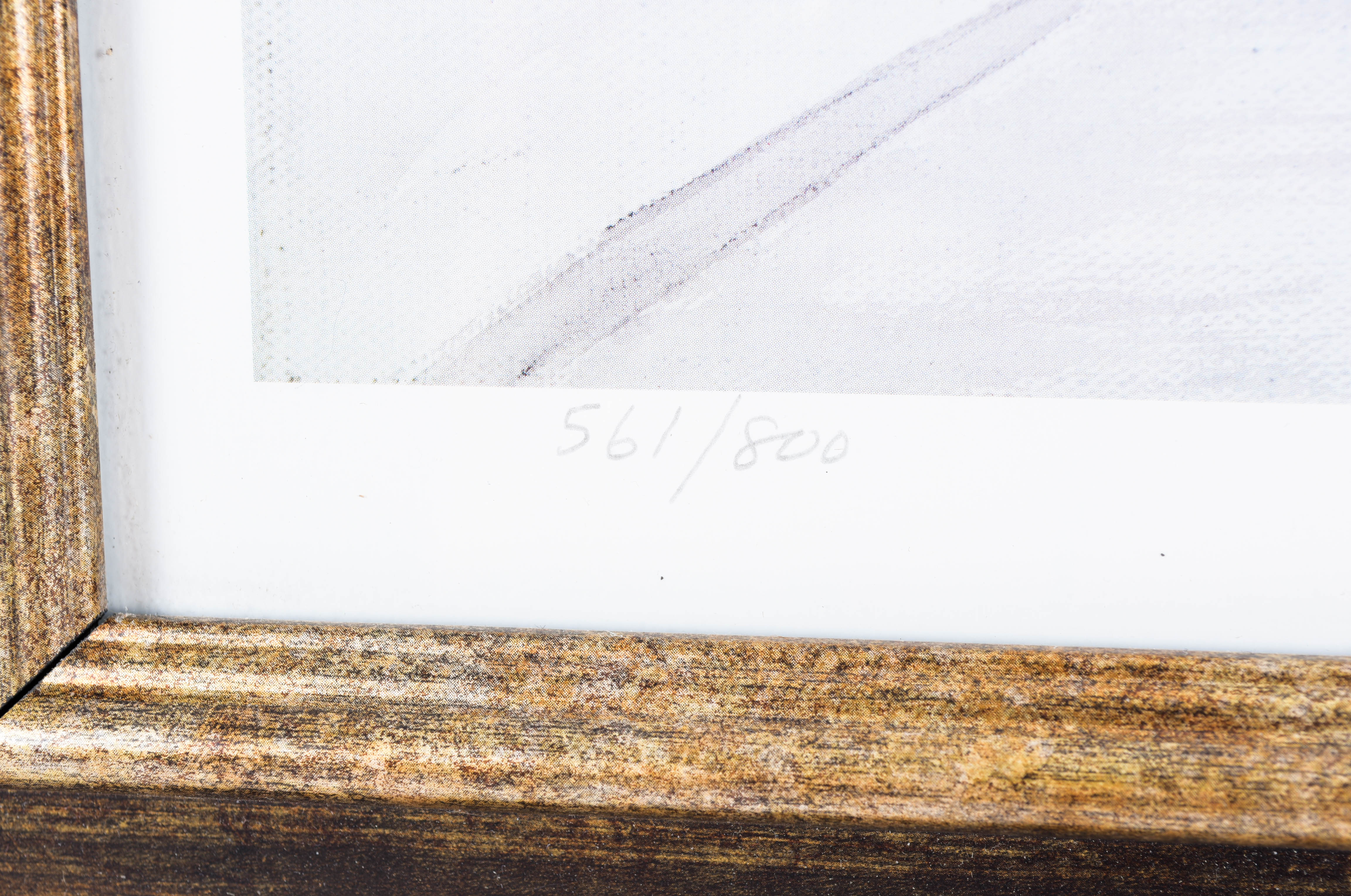 Elmer King Lithograph