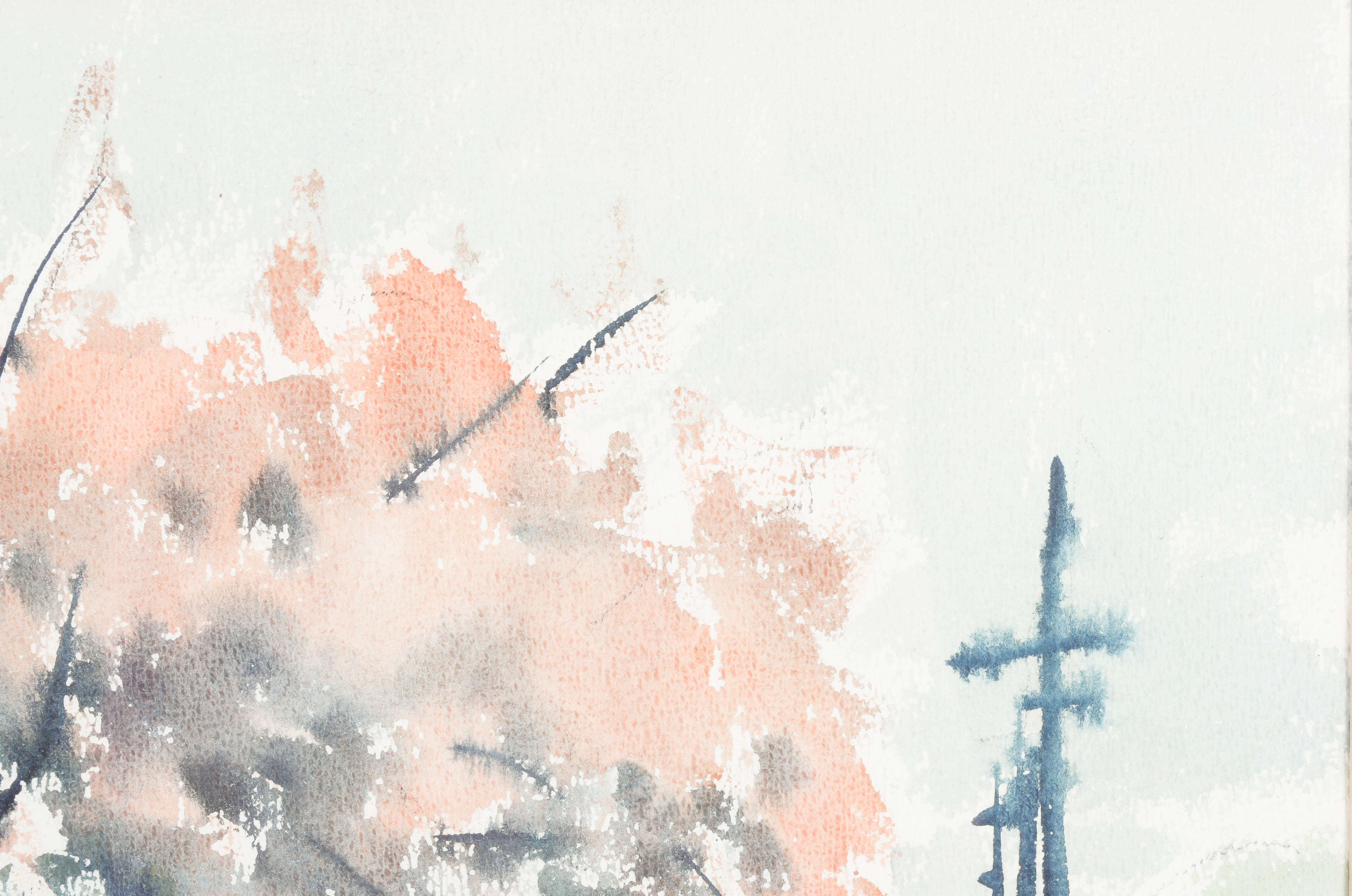 Watercolor by Sunao Hironaka