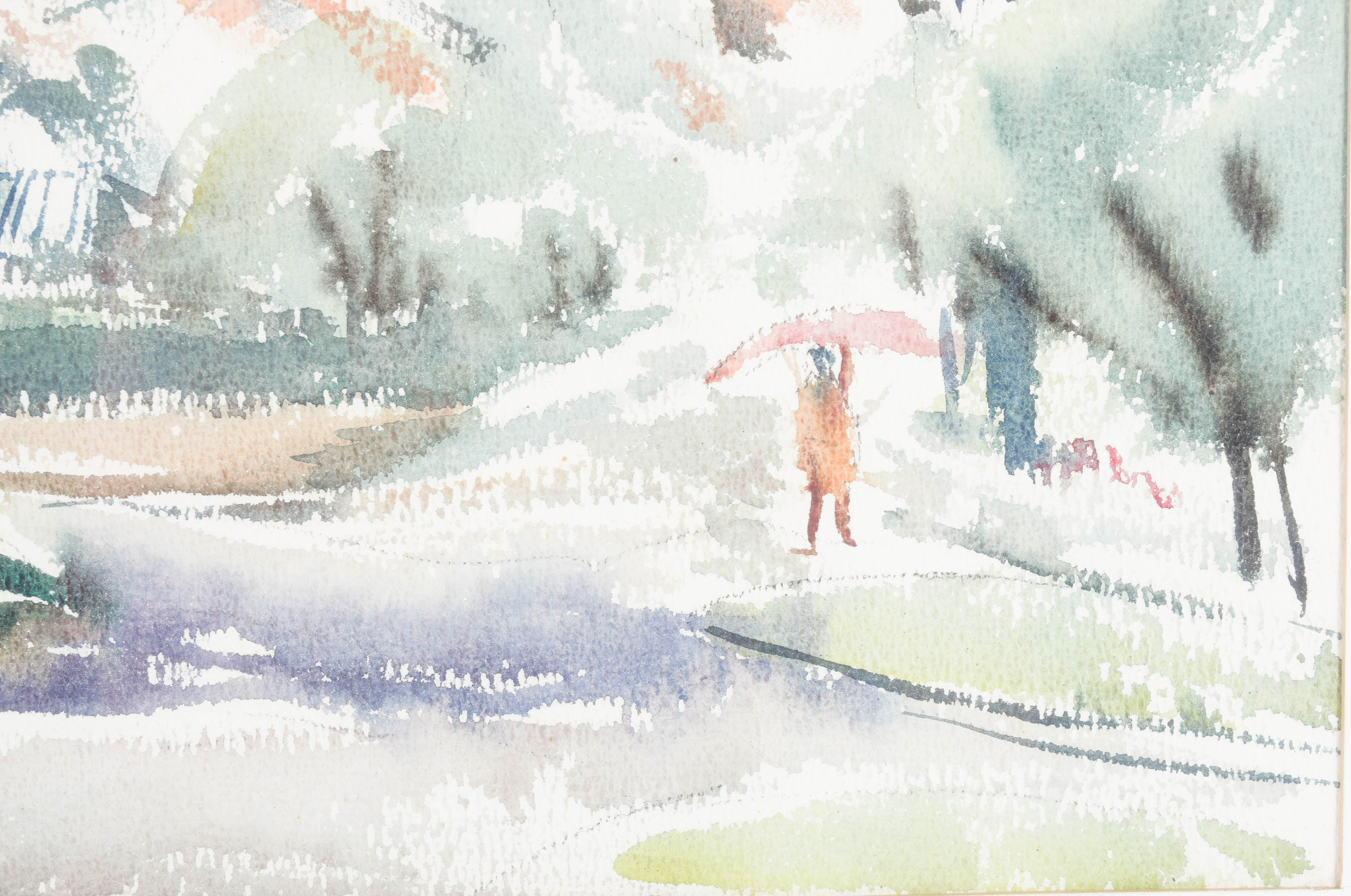 Watercolor by Sunao Hironaka