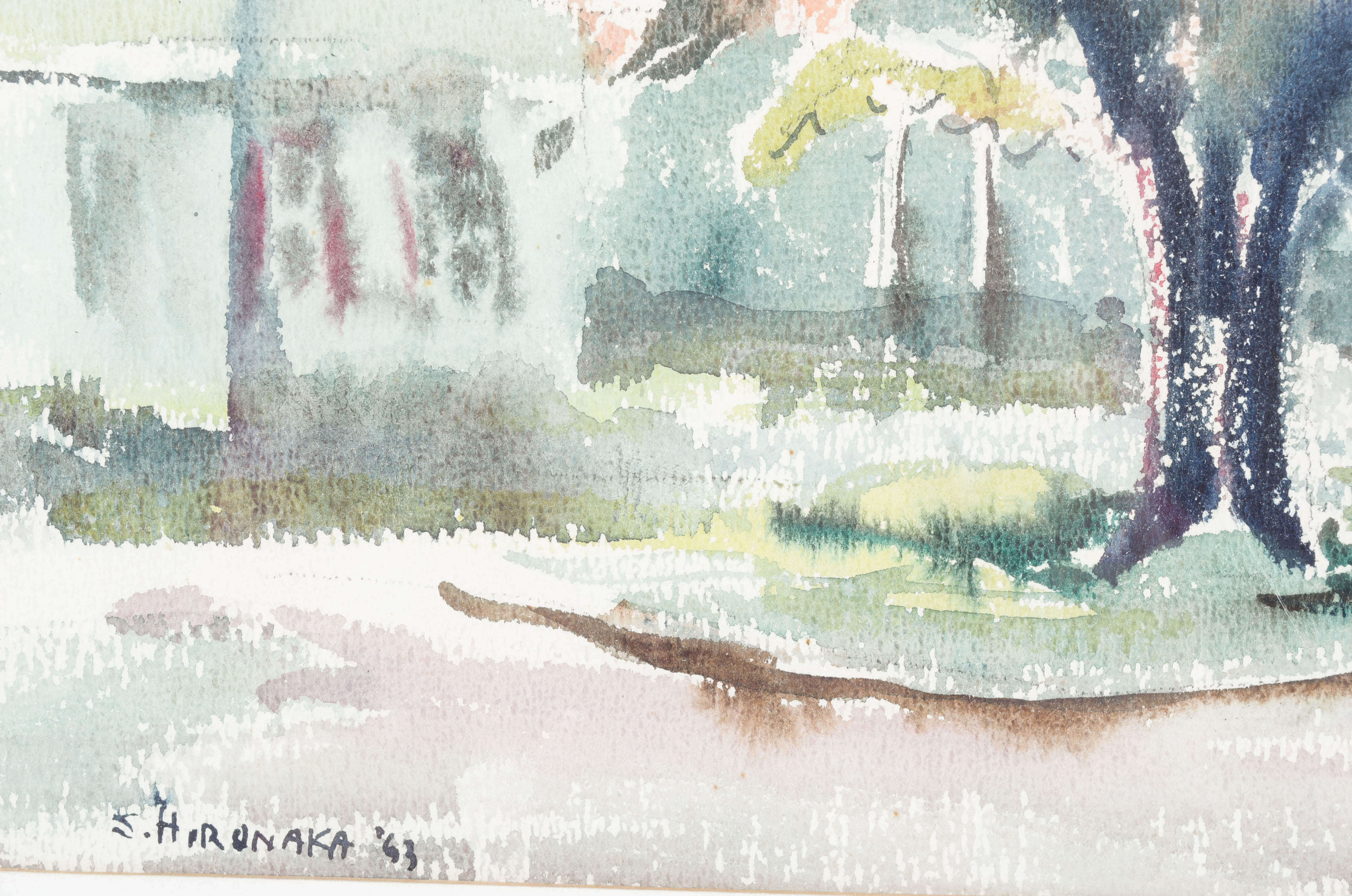 Watercolor by Sunao Hironaka