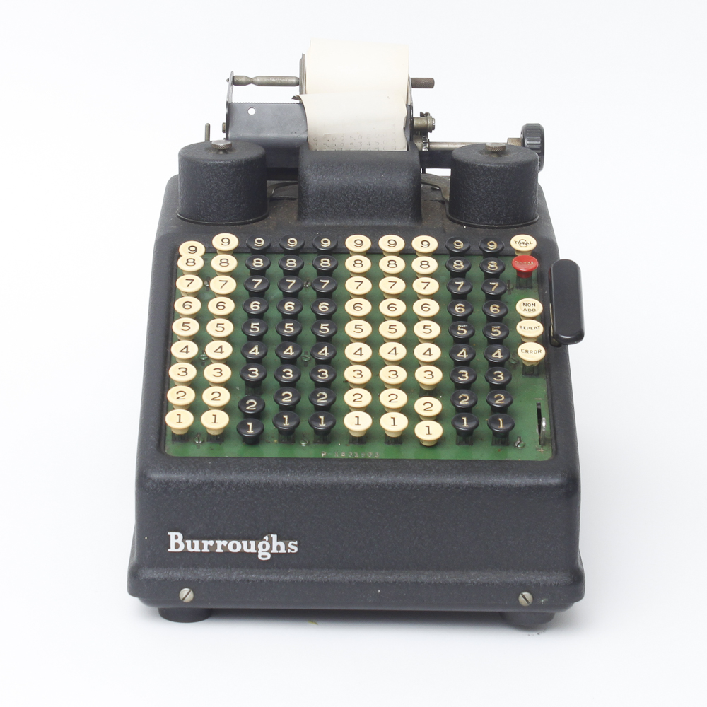 Vintage Burroughs Adding Machine
