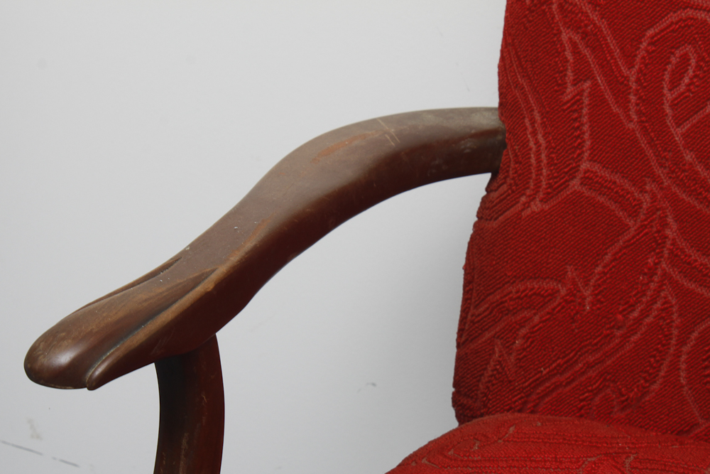 Martha Washington Style Arm Chair