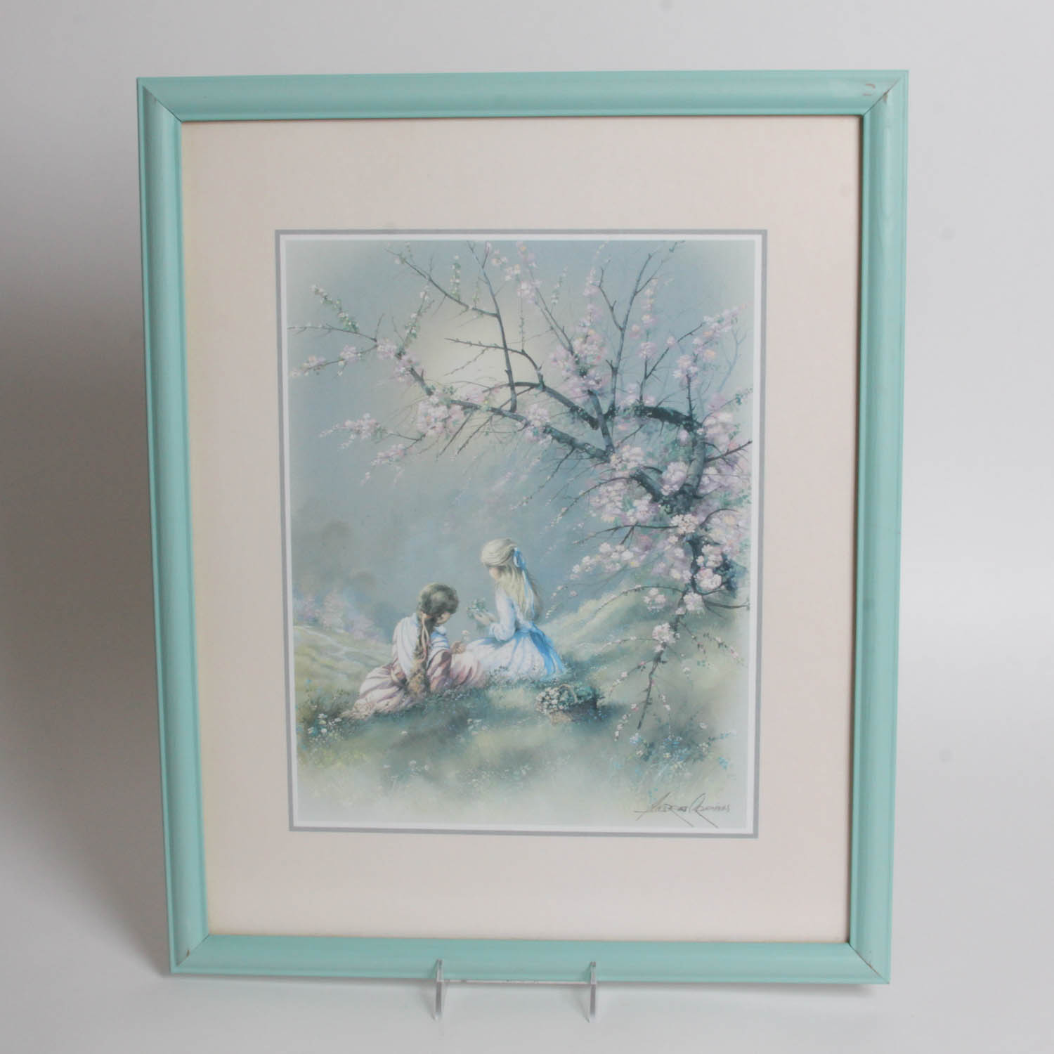 Andres Orpinas Signed Offset Lithograph Print