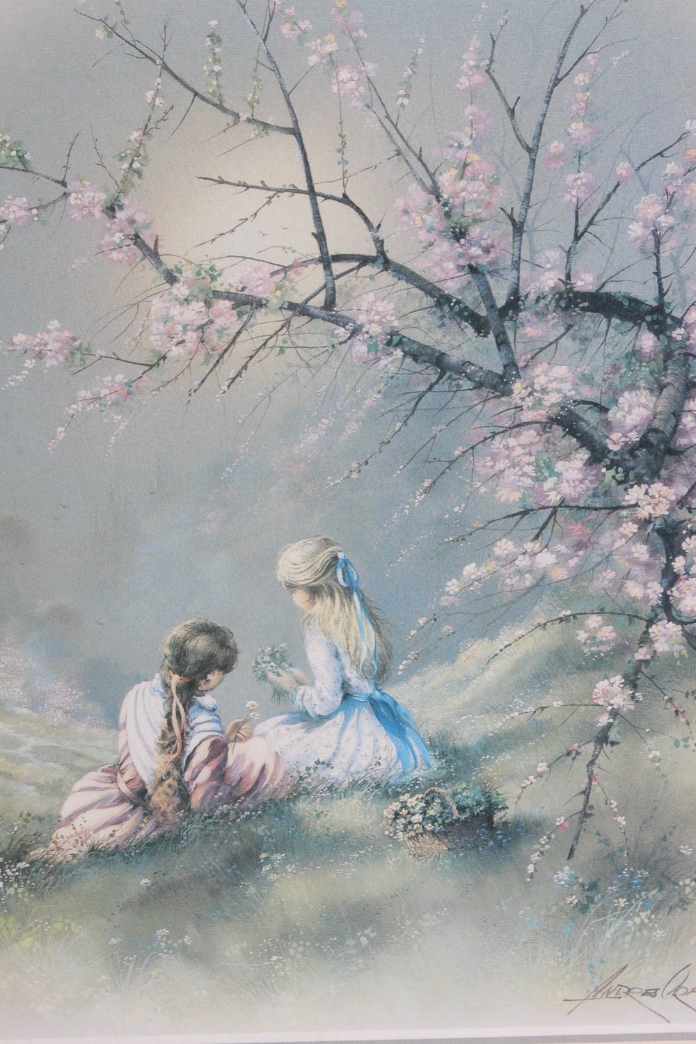 Andres Orpinas Signed Offset Lithograph Print