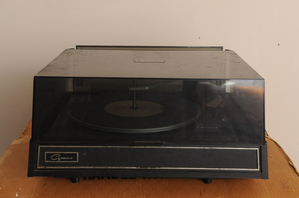 Vintage Sansui Tuner, Speakers and Turntable in Original Boxes