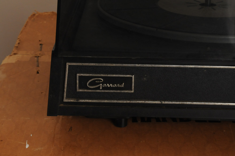 Vintage Sansui Tuner, Speakers and Turntable in Original Boxes