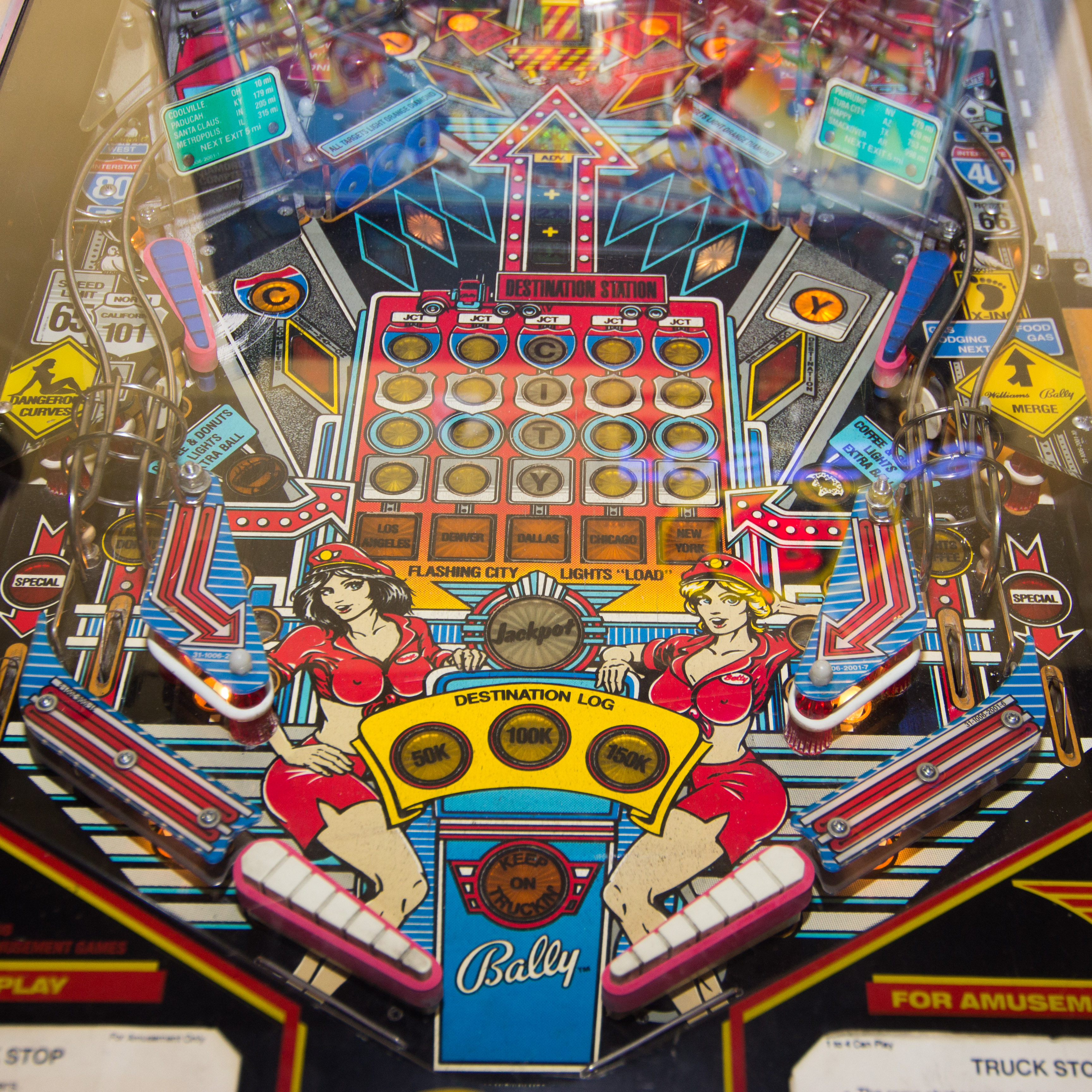 Bally "Truck Stop" Pinball Machine