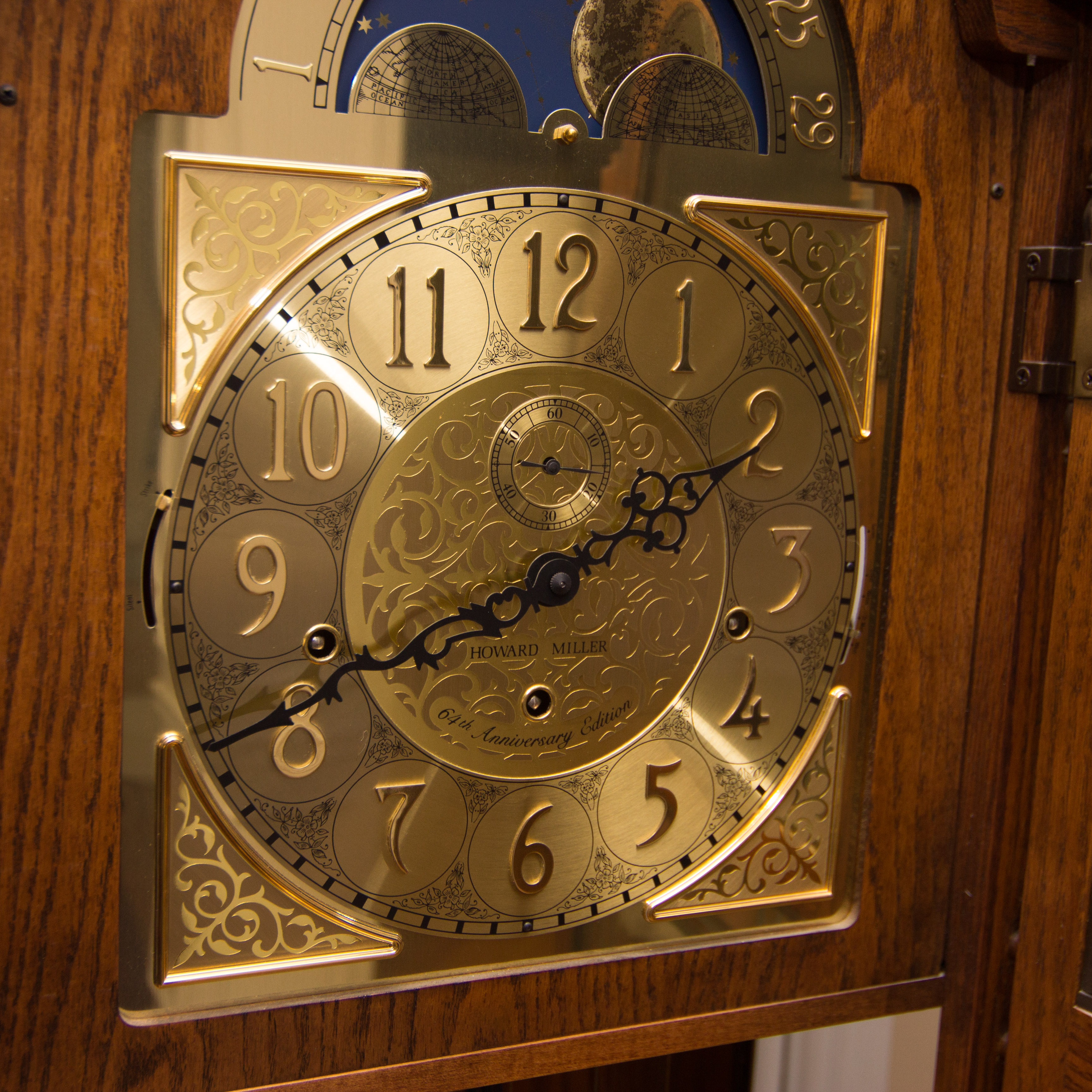 Howard Miller 64th Anniversary Grandfather Clock