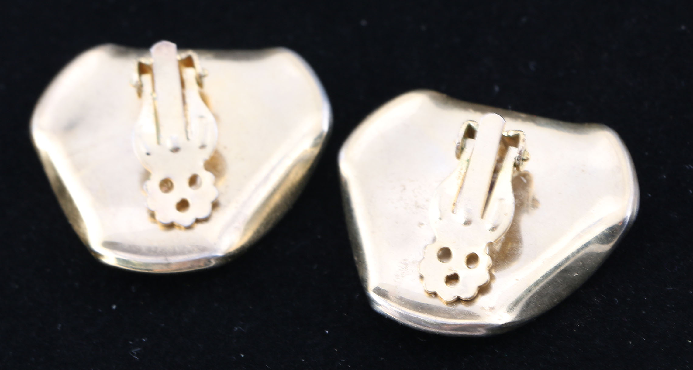 Collection of Purple and Silver Tone Earrings